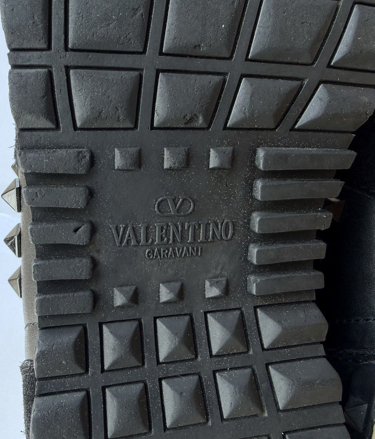 Valentino Valentino Garavani Rockstud Rockrunners Black Sneakers Size US 11 / EU 44 - 9 Thumbnail