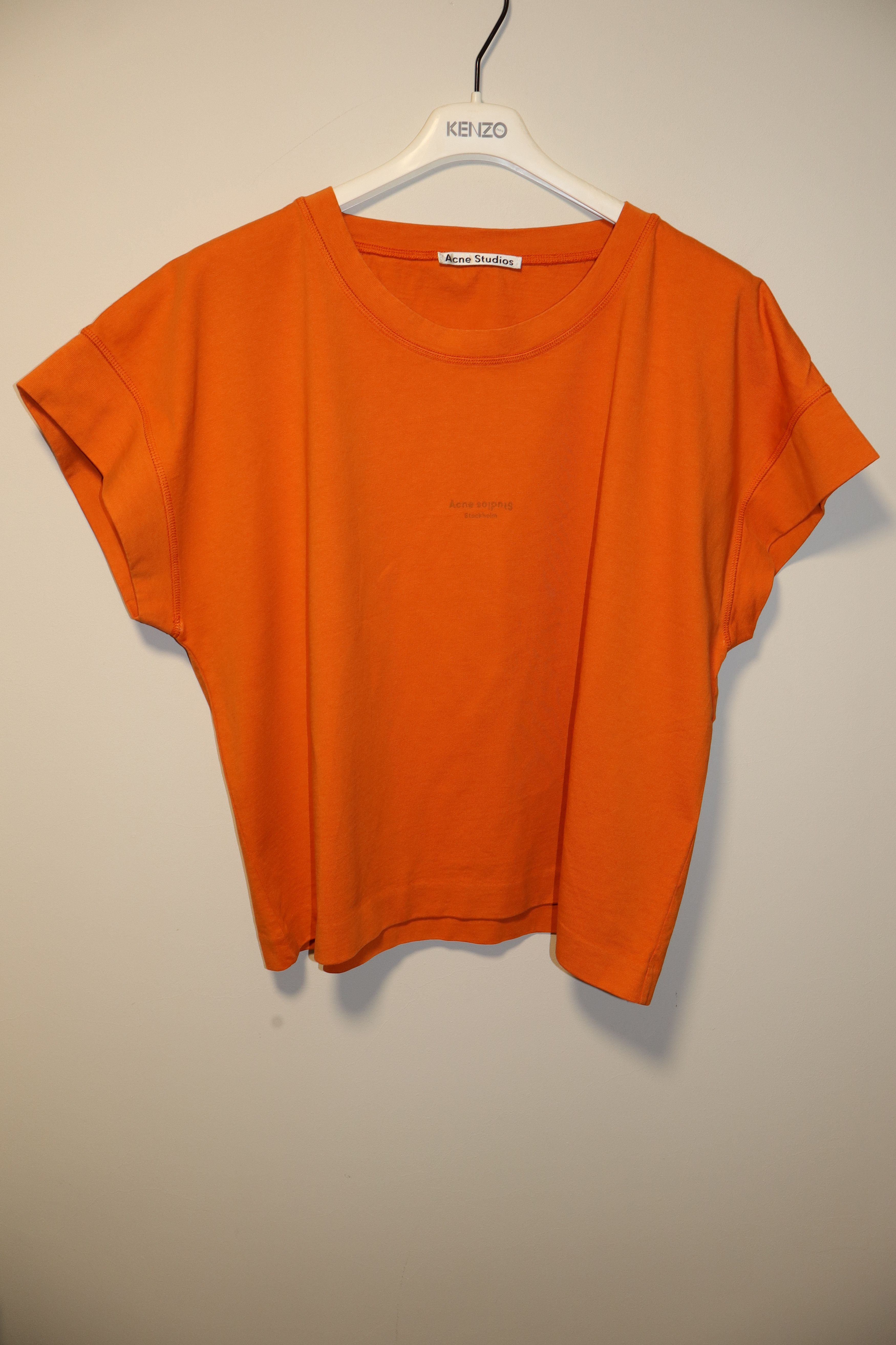 Acne Studios Tohnek logo print t-shirt Size S / US 4 / IT 40 - 1 Thumbnail