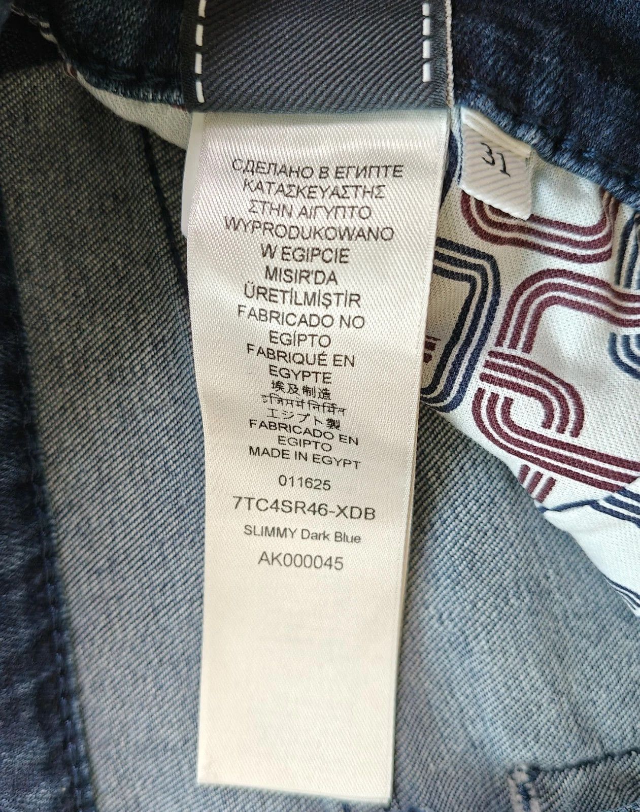7 For All Mankind 7 For All ManKind Slimmy Tapered Jeans T / 6019 Size US 31 - 9 Thumbnail