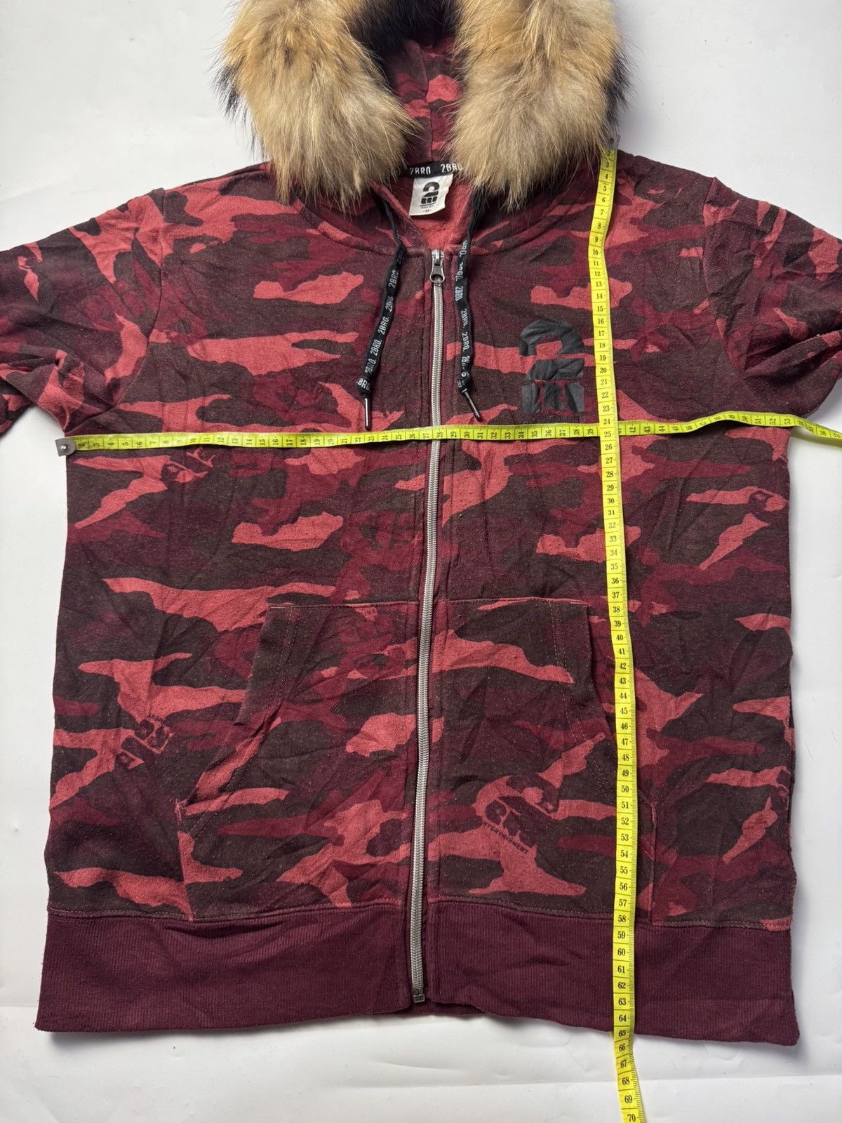 Hysteric Glamour Fur Hoodie Red Camo 2Bro Japanese Size US M / EU 48-50 / 2 - 6 Thumbnail