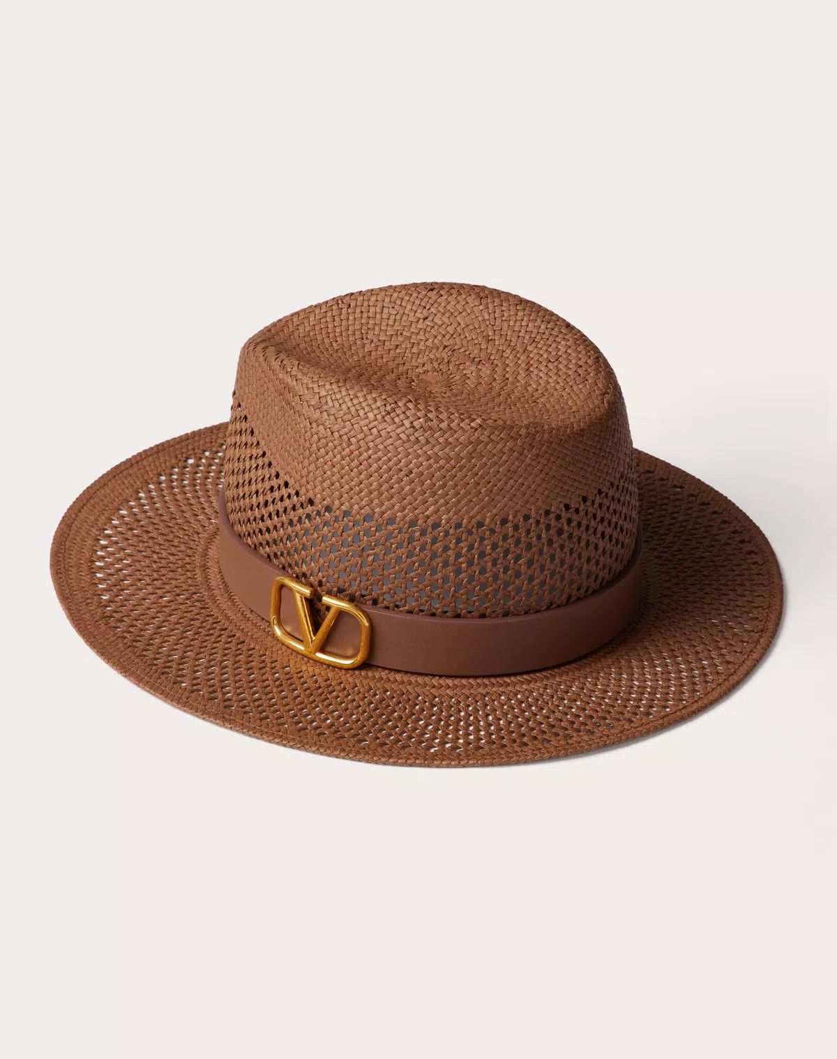 Valentino oc11z0725 Size:56/Textile Paper And Leather in Brown Size ONE SIZE - 3 Thumbnail