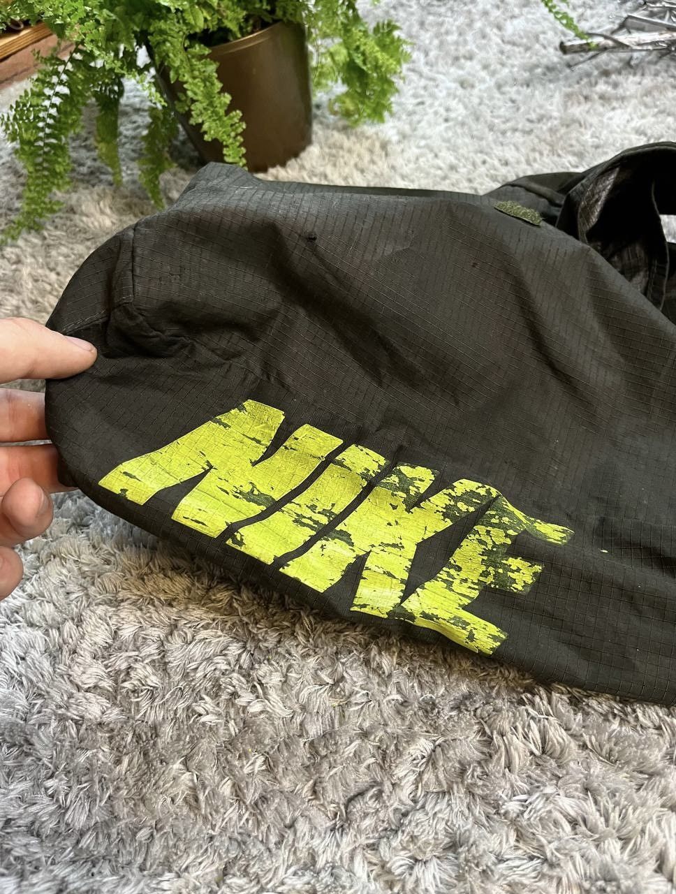 Nike × Vintage Vintage Nike 90s Bag Big Logo Y2K Bag Swoosh Rare Size ONE SIZE - 8 Thumbnail