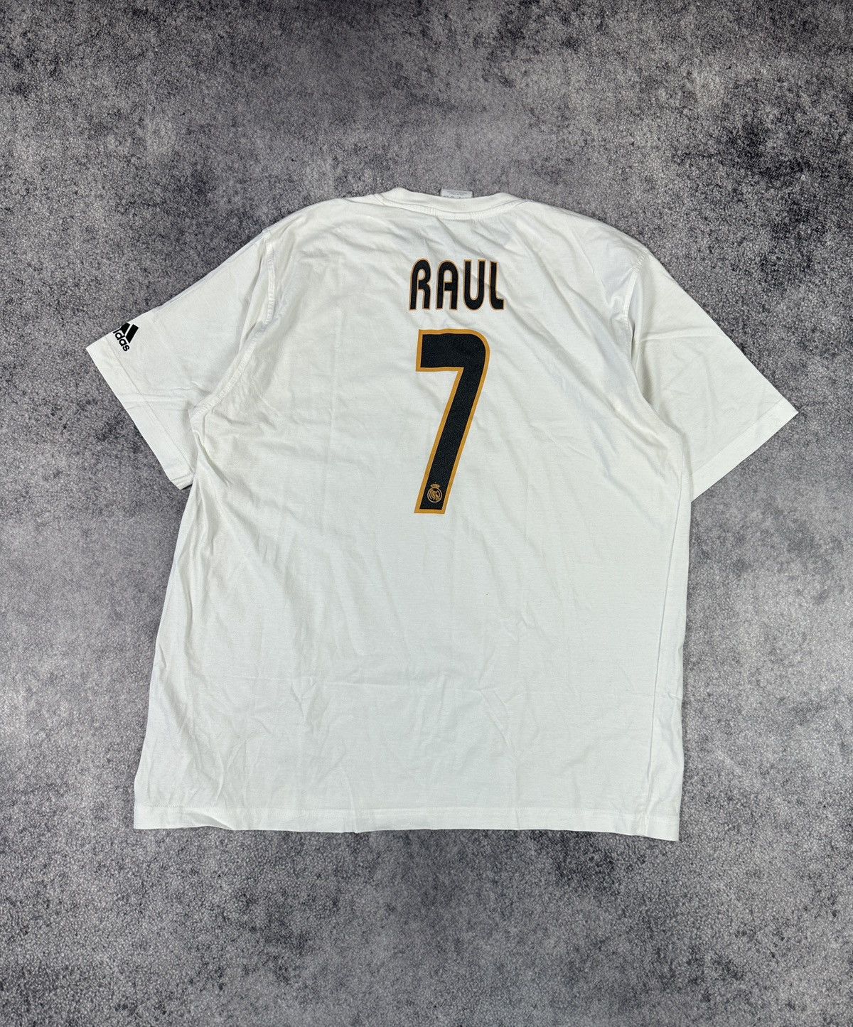 Adidas Vintage Adidas Real Madrid 7 Raul Soccer Jersey Blokecore XL Size US XL / EU 56 / 4 - 4 Thumbnail