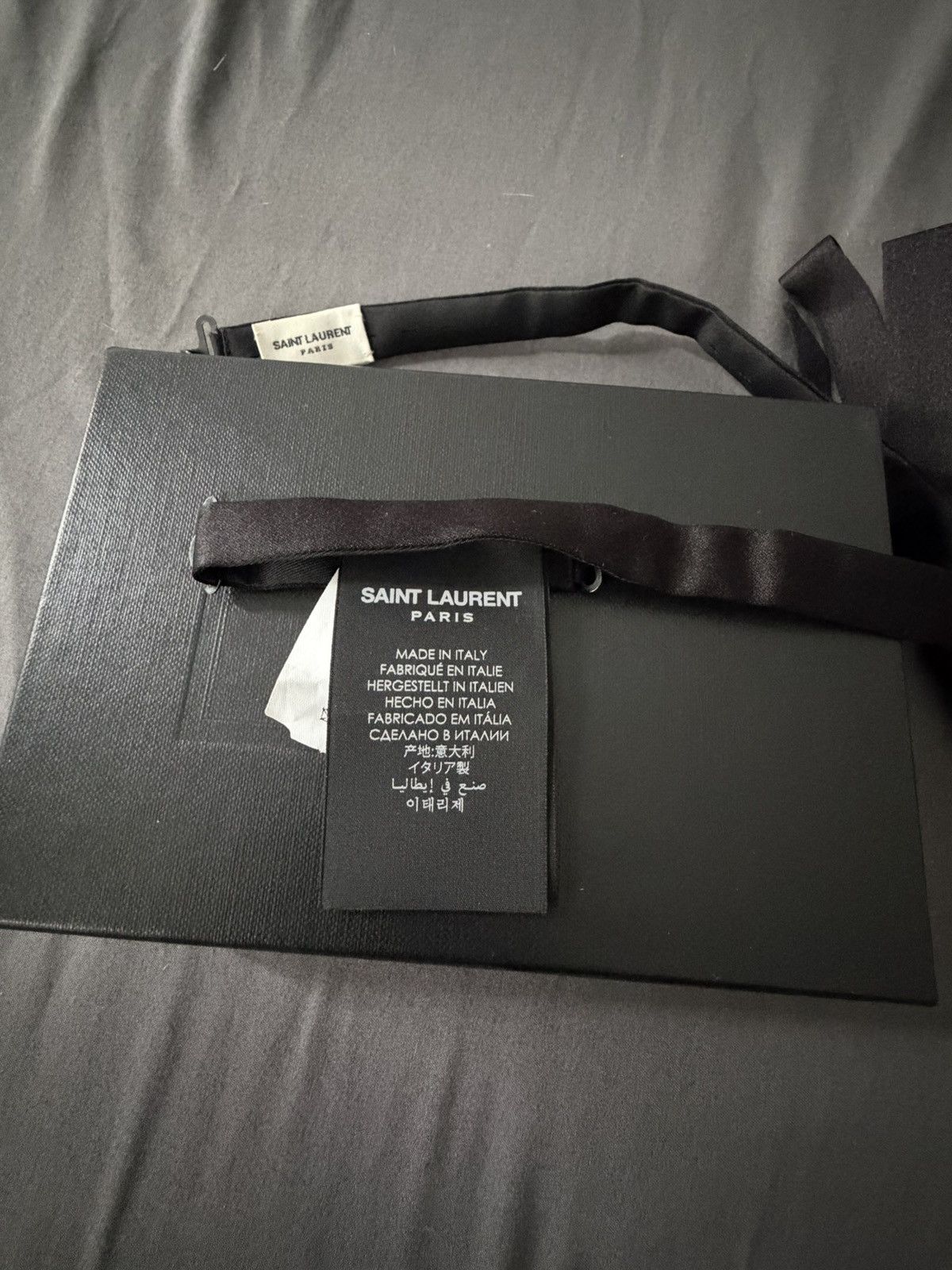 Yves Saint Laurent Yves Saint Laurent Bow Tie Size ONE SIZE - 4 Thumbnail