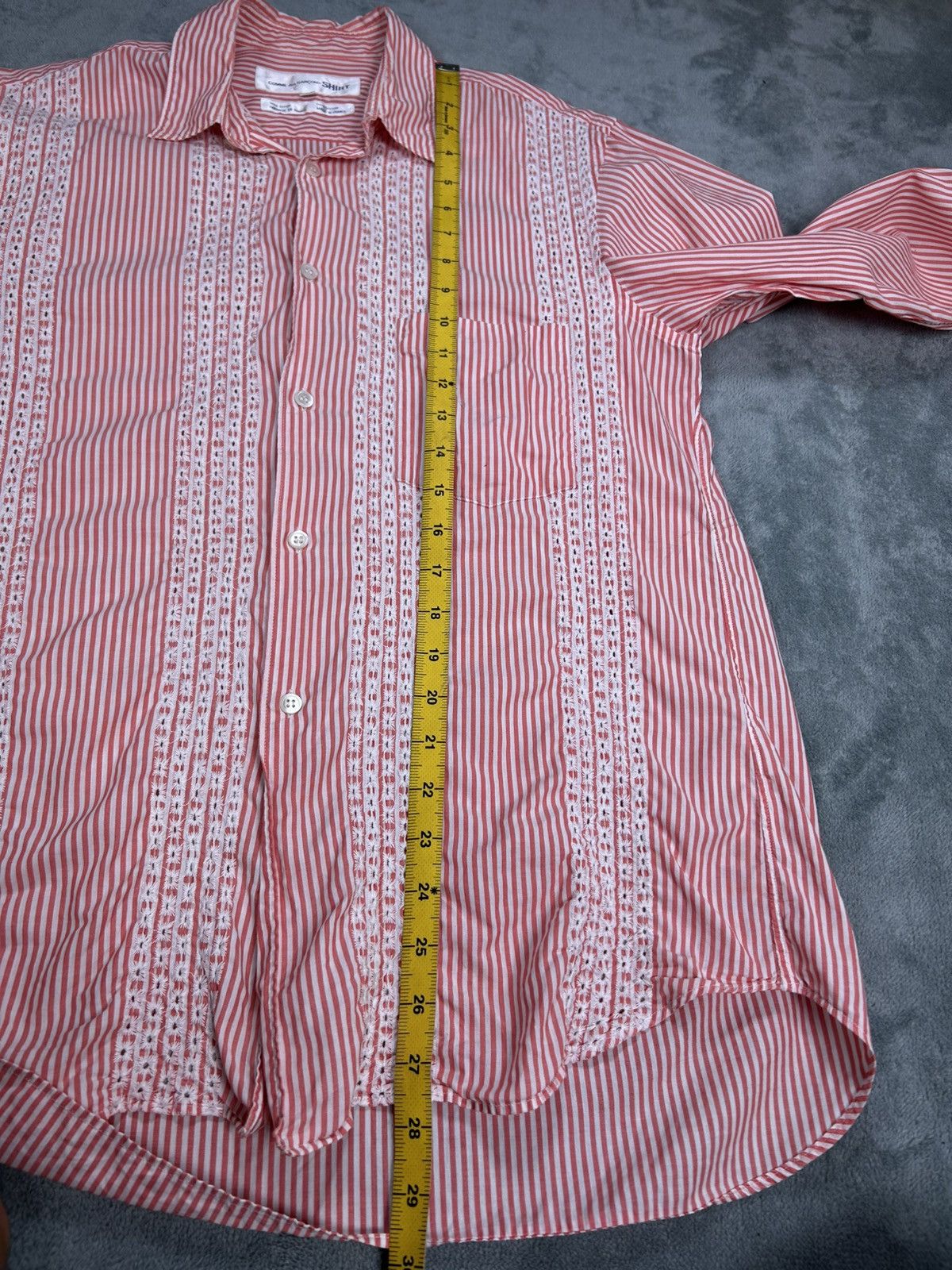 Comme des Garcons SHIRT Comme des Garcons Shirt Strip Button up Size US M / EU 48-50 / 2 - 11 Thumbnail