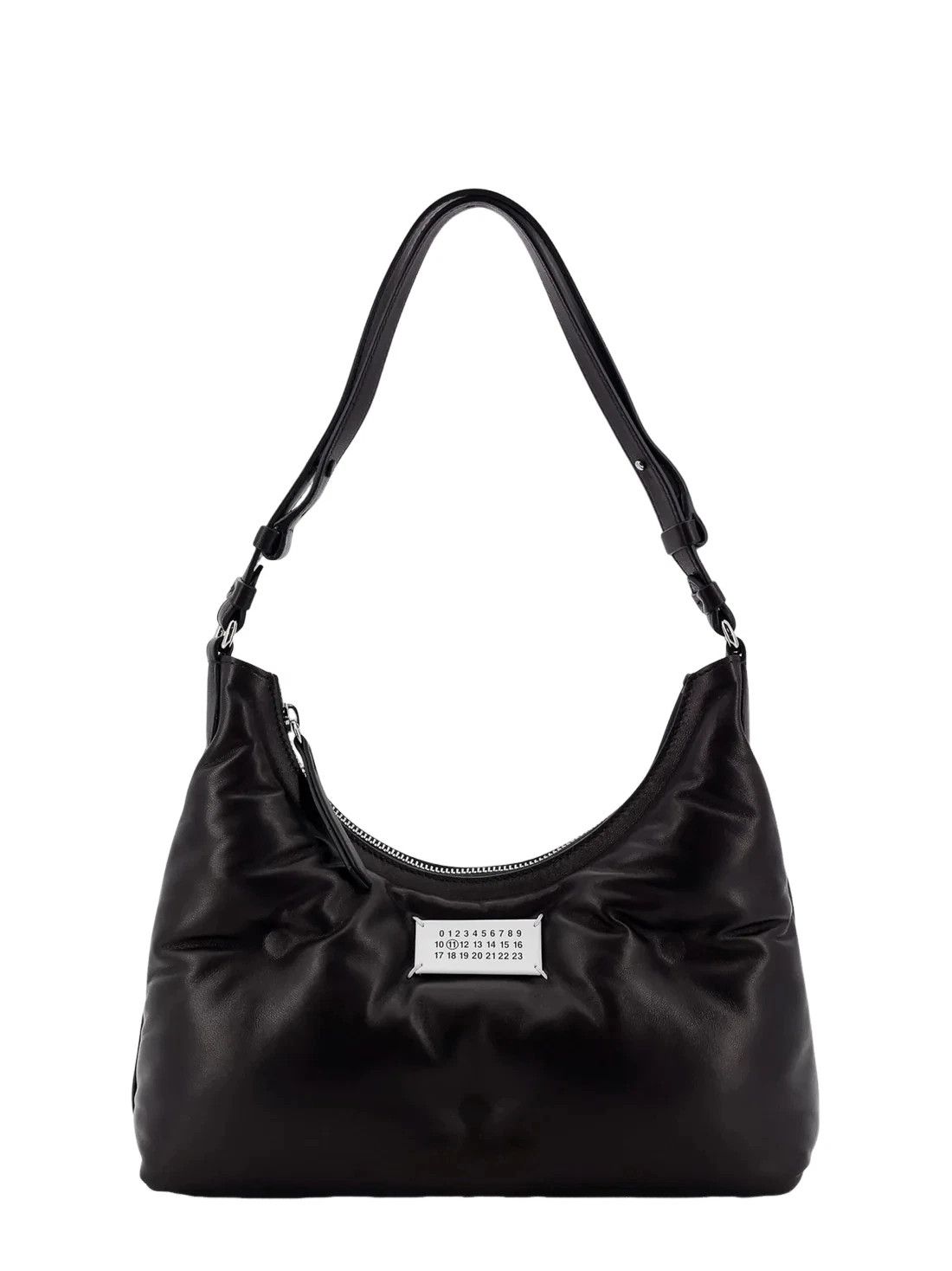 MAISON MARGIELA Glam Slam Small Black Leather Bag
