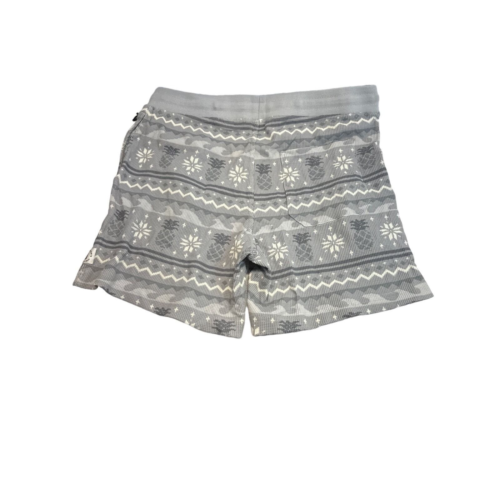 Chubbies Chubbies Gray 5.5” Waffle Knit Lounge PJ Shorts men sz M Size US 32 / EU 48 - 4 Thumbnail