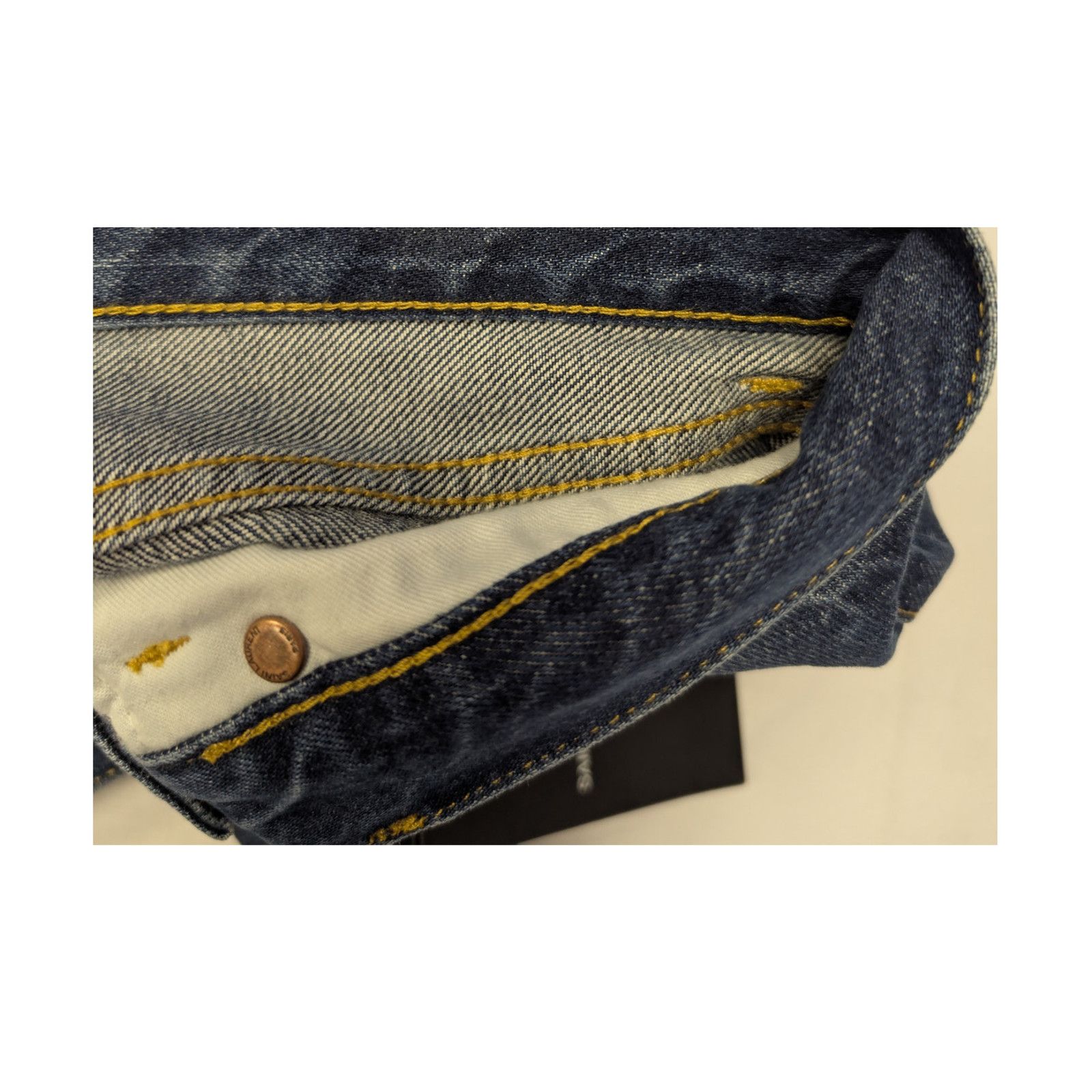 Saint Laurent Paris o1rshd1 Relaxed Straight Denim Jeans in Deauville Beach Blue Size US 34 / EU 50 - 15 Thumbnail