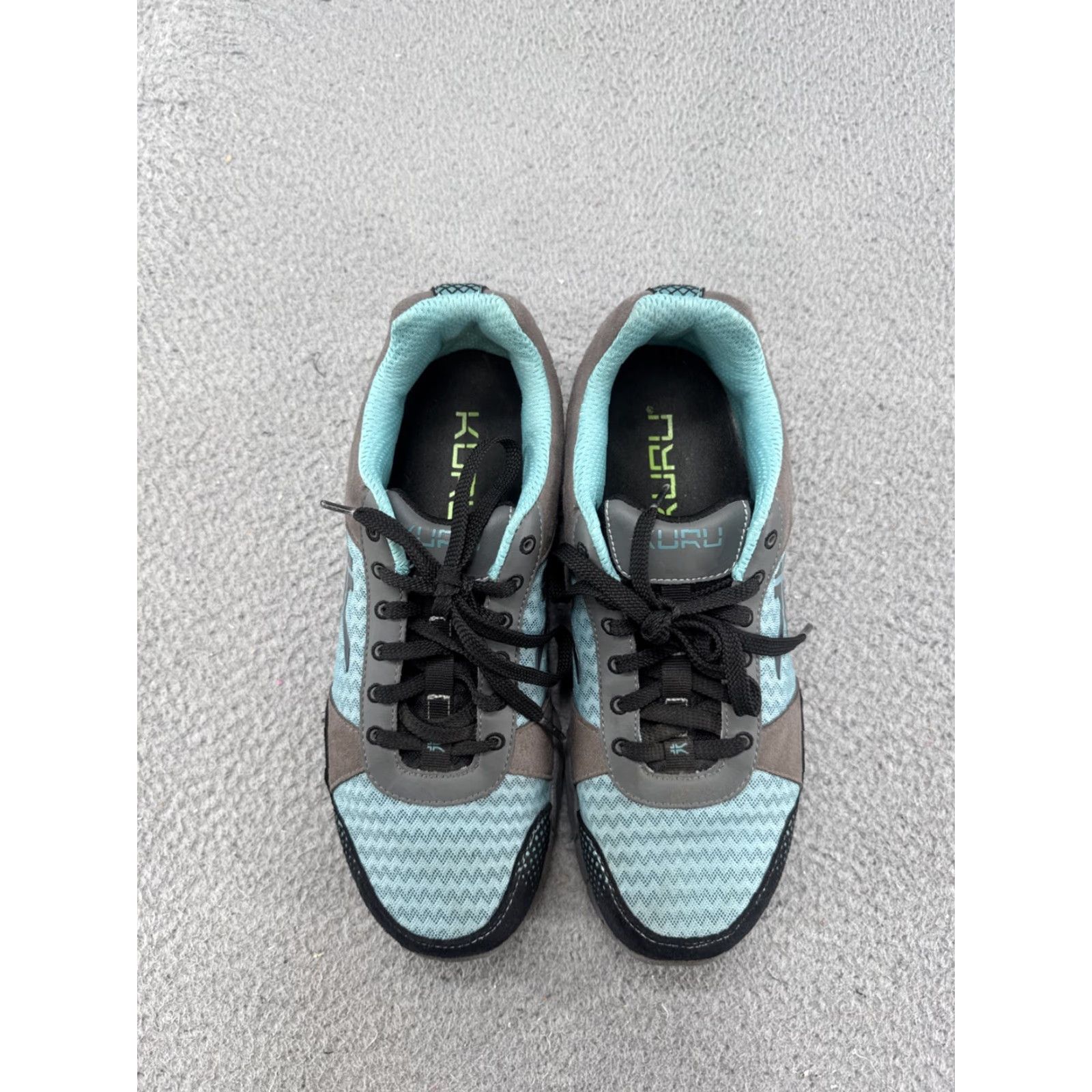 Vintage KURU Quantum Womens Sneakers Urban Concrete/Topaz Blue Sz 11.5 Workwear Athletic Synthetic Lace Up Size US 11.5 / IT 41.5 - 5 Thumbnail