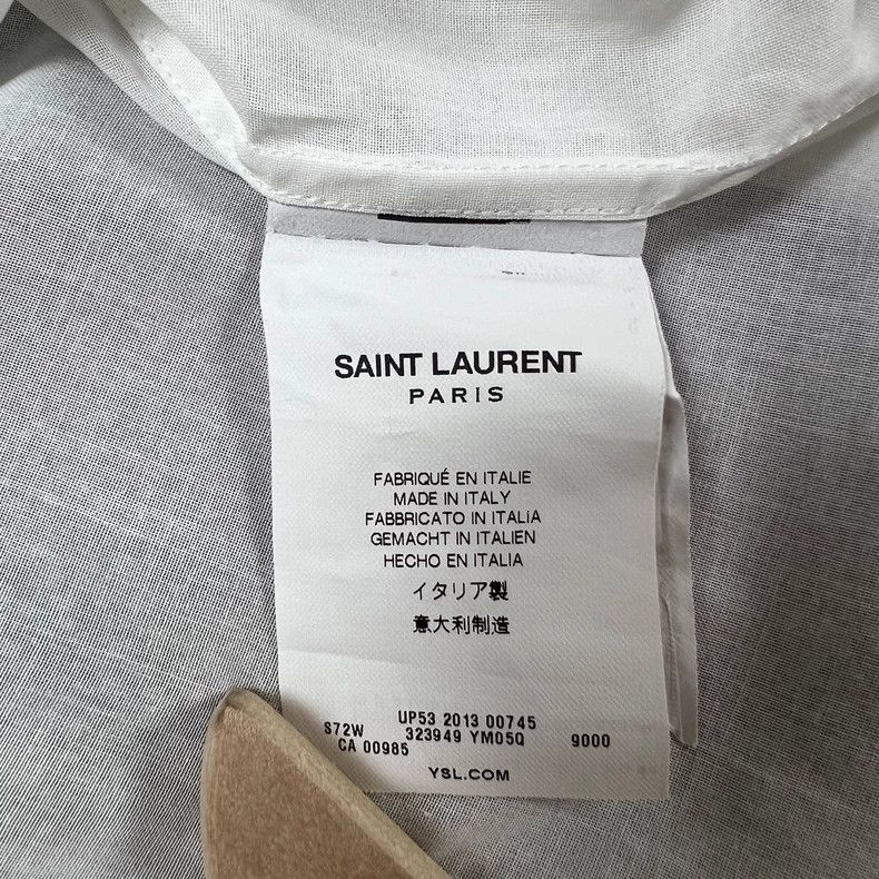 Yves Saint Laurent Saint Laurent size 38 13fw first year organza white organ s Size US M / EU 48-50 / 2 - 4 Thumbnail