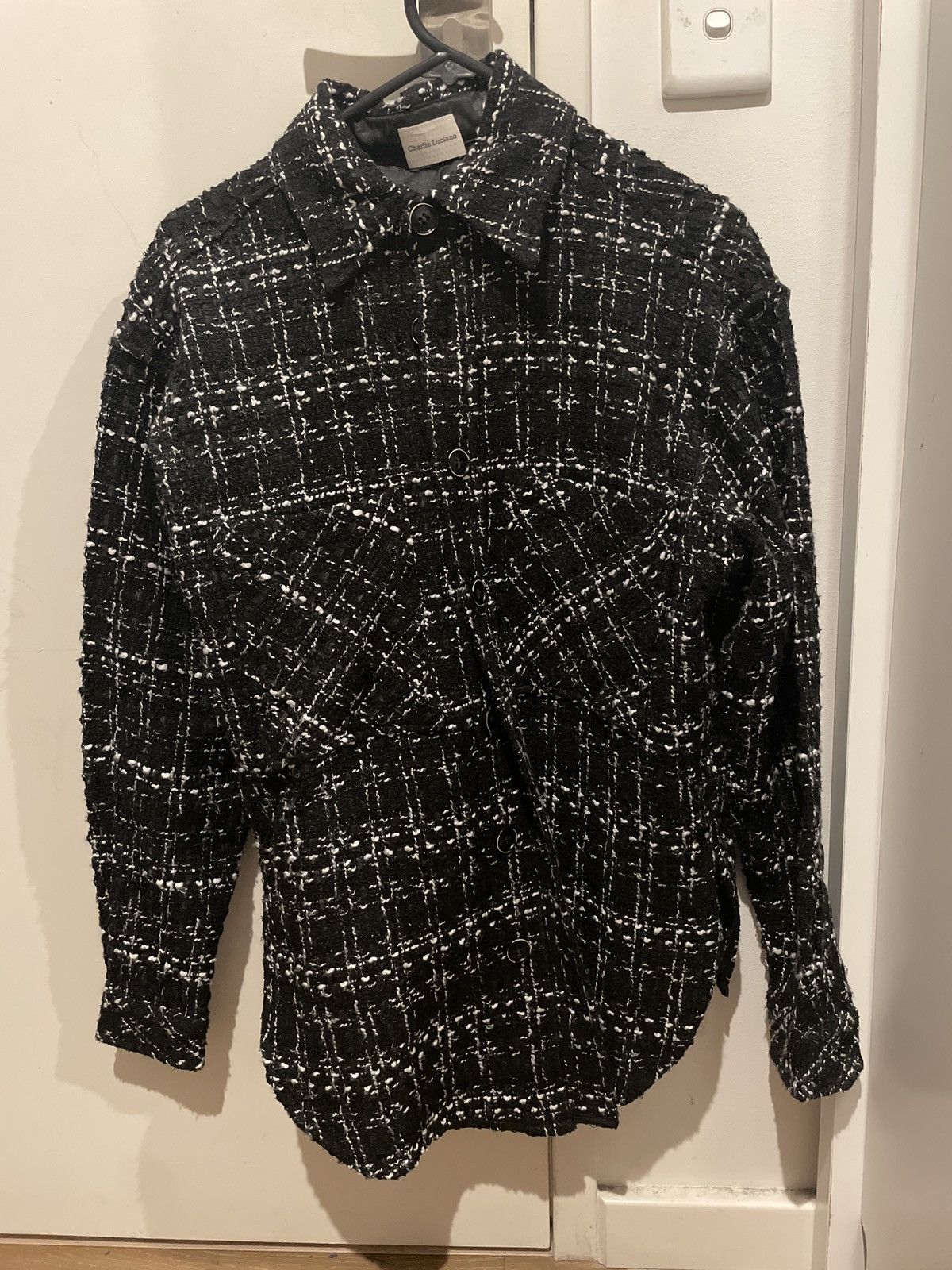 Other charlie luciano tweed shirt jacket Size XS / US 0-2 / IT 36-38 - 2 Thumbnail