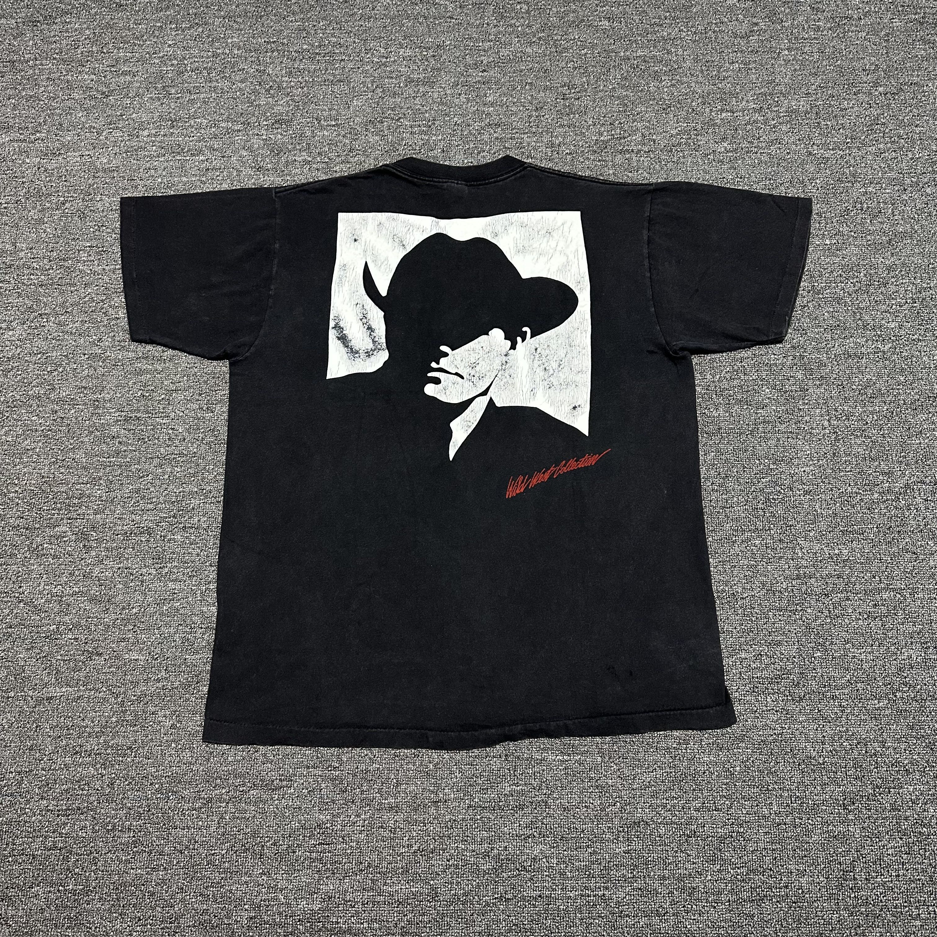Marlboro × Vintage Vintage 90’s Marlboro Wild West Tee Big Logo Size US L / EU 52-54 / 3 - 1 Thumbnail