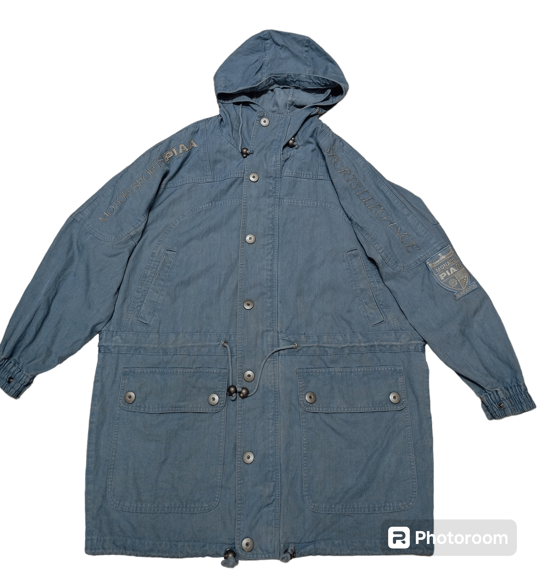Japanese Brand × Vintage 🔥Denim parkas PIAA MOTORSPORTS X Vintage🔥 Size US XL / EU 56 / 4 - 1 Thumbnail