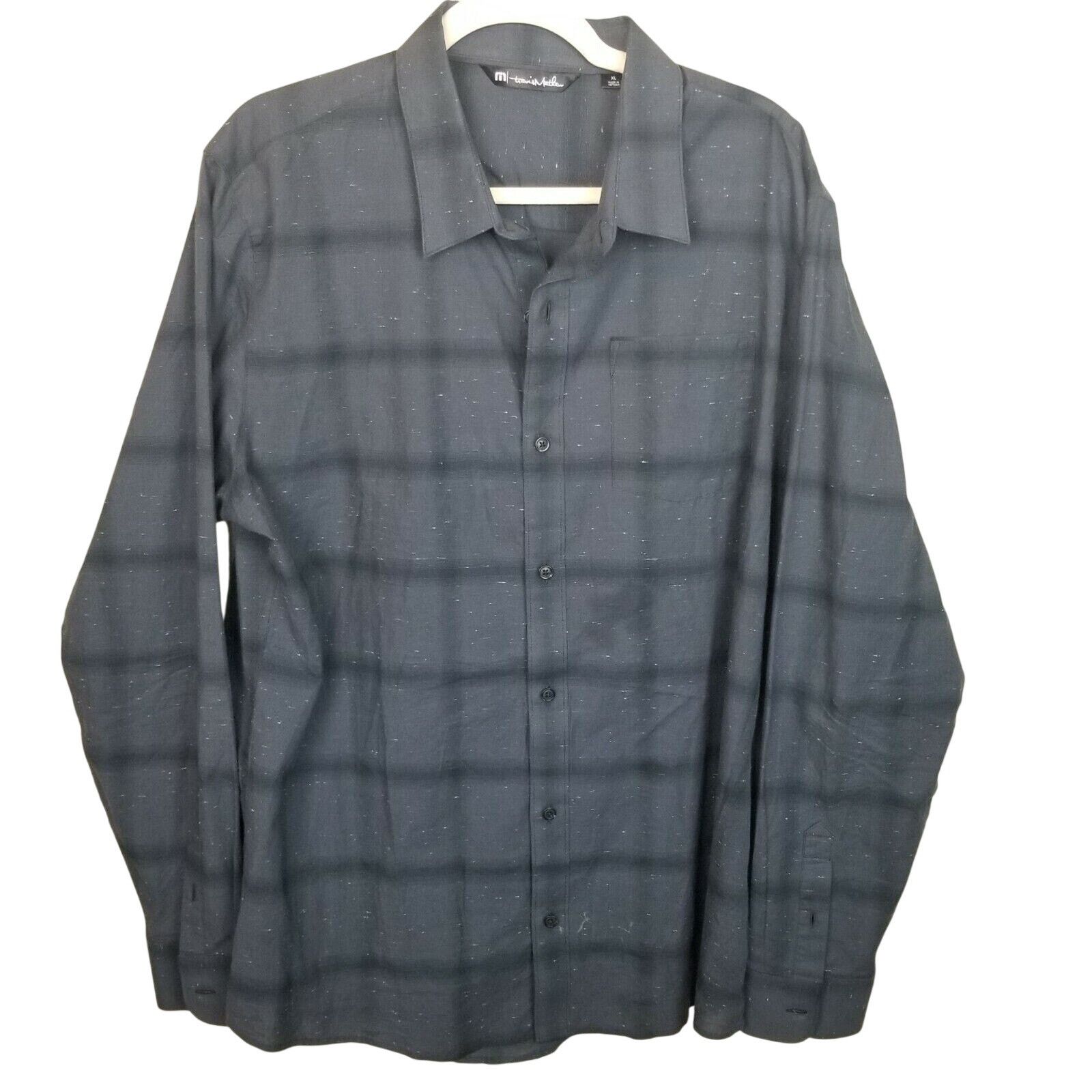 TravisMathew Travis Mathew Mens Plaid Button Shirt Sz XL Gorpcore Casual Size US XL / EU 56 / 4 - 1 Thumbnail