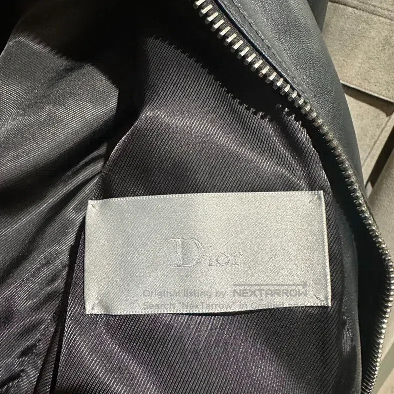 Dior Dior Sheepskin Baseball Collar Leather Jacket i Size US M / EU 48-50 / 2 - 6 Thumbnail