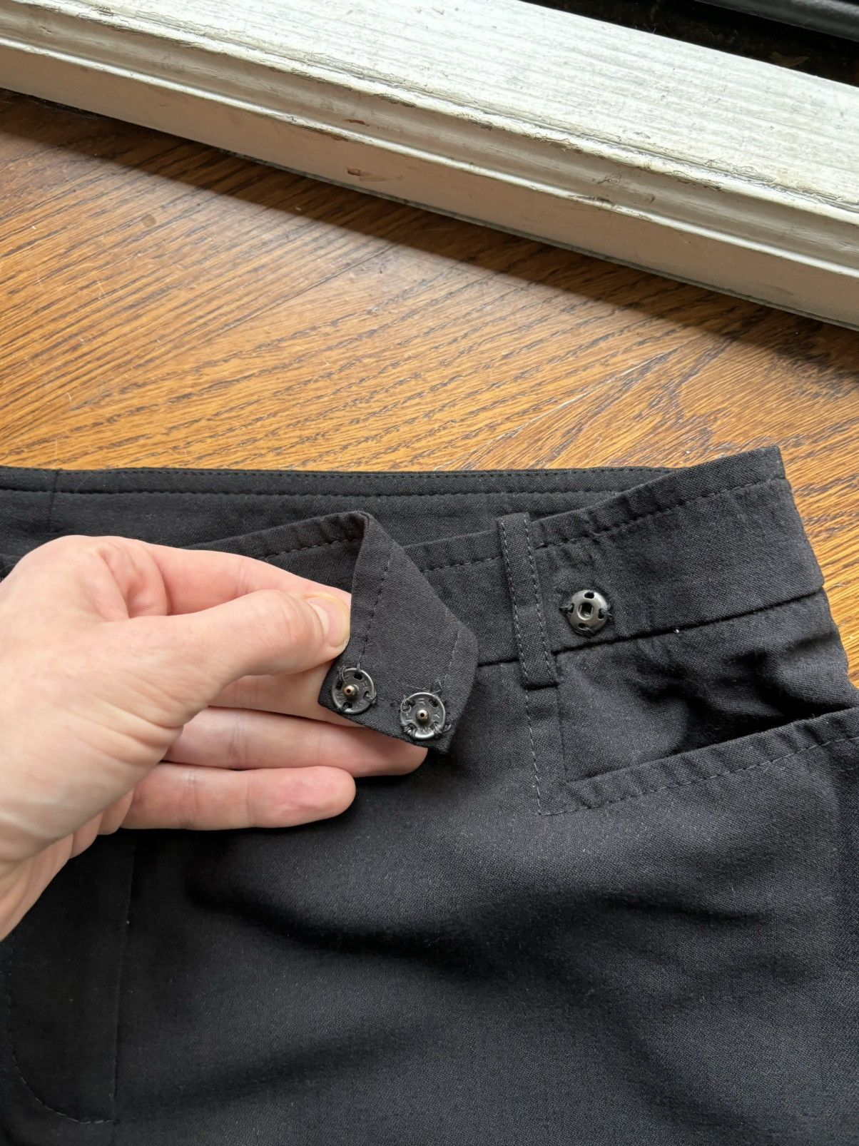 Akris × Designer Akris Punto Wool Pants Made in Switzerland Womens Designer Size 32" / US 10 / IT 46 - 7 Thumbnail