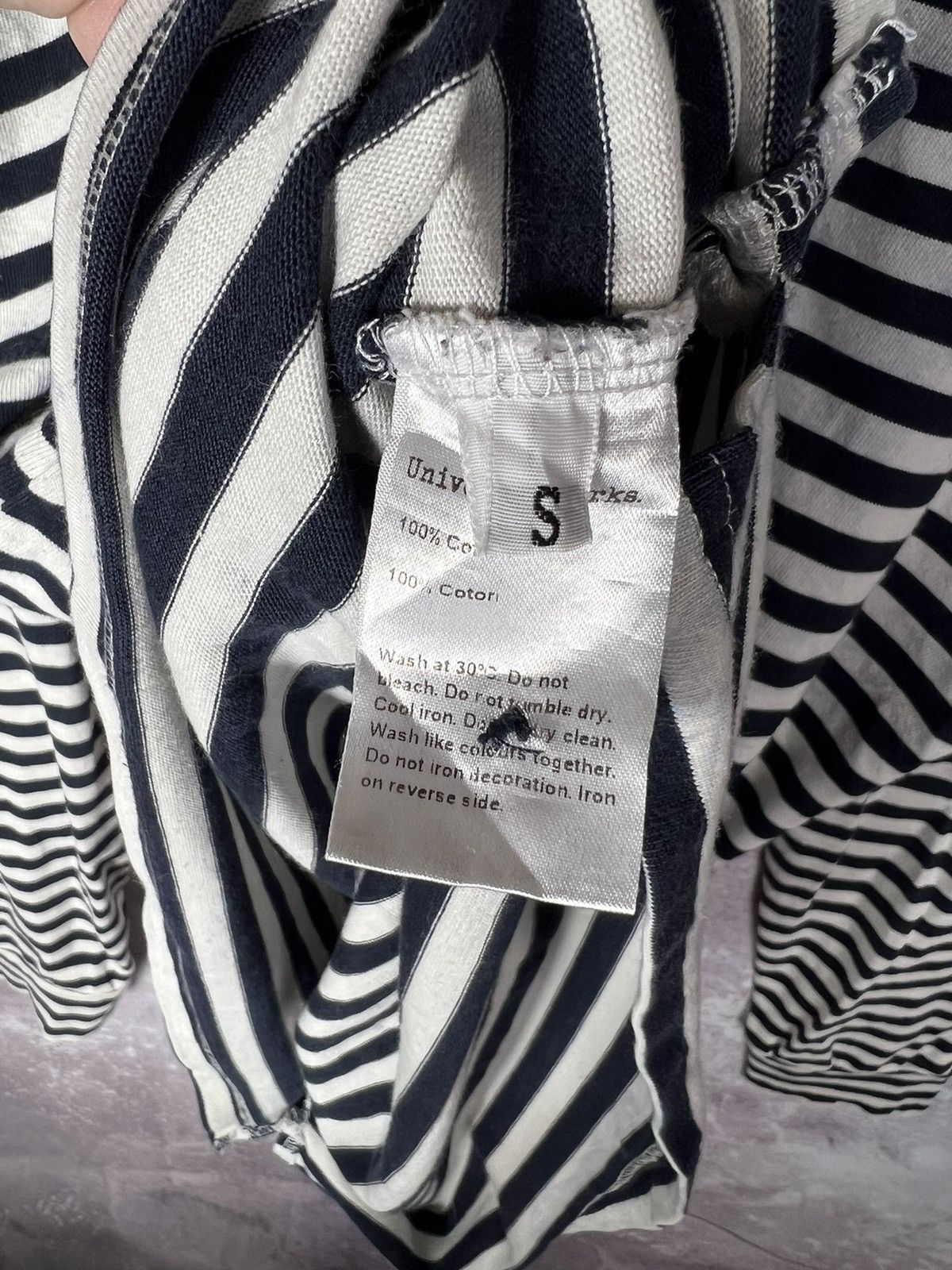Universal Works Universal Works Stripped Pocket Longsleeve Polo Shirt Size US S / EU 44-46 / 1 - 6 Thumbnail