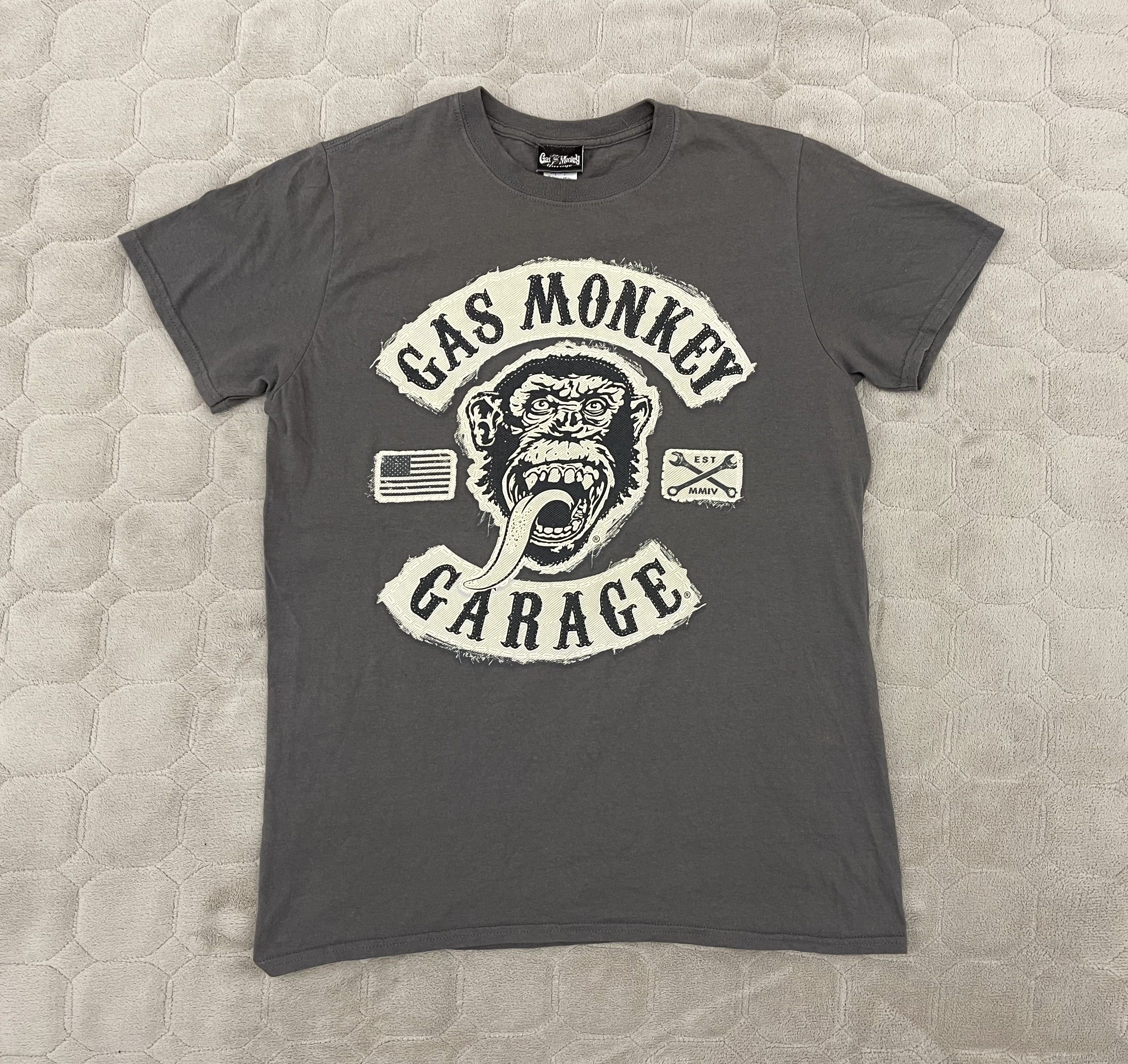 Gildan × Vintage GAS MONKEY GARAGE Size US M / EU 48-50 / 2 - 2 Thumbnail
