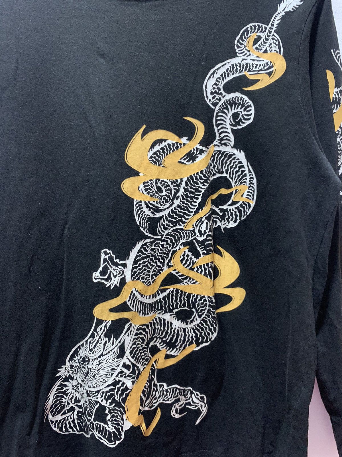 Japanese Brand Sukajan Traditional Design Dragon Ifsixwasnine Longsleeve Size US M / EU 48-50 / 2 - 2 Thumbnail