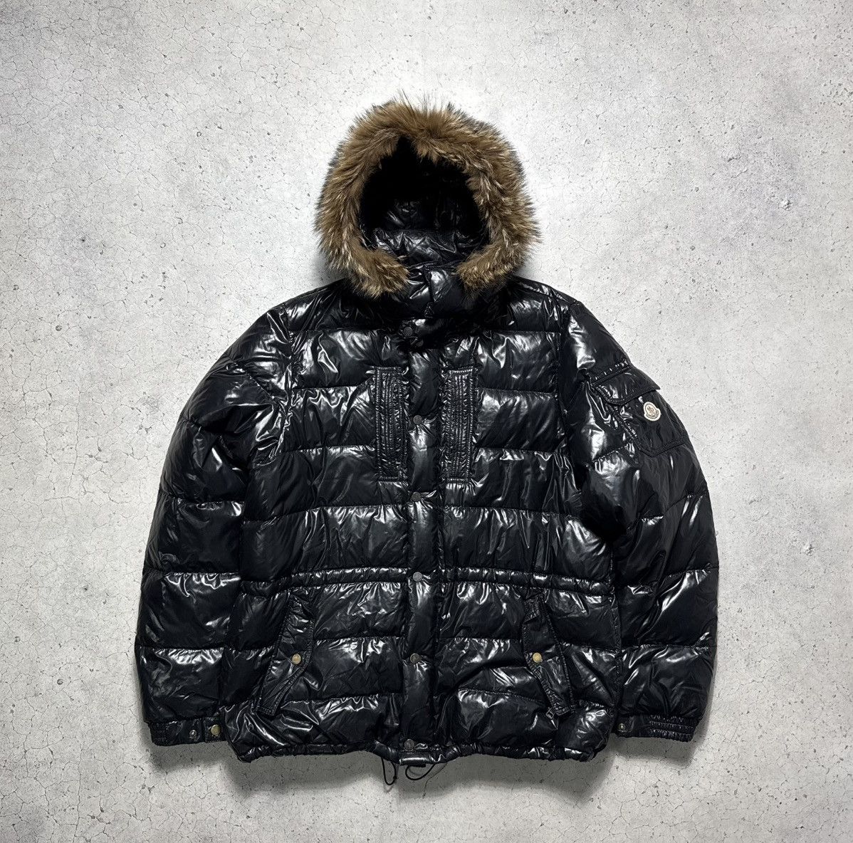 Moncler Moncler Maya Luxury Black Down Puffer Jacket Size 7 Vintage Size US XXL / EU 58 / 5 - 1 Thumbnail