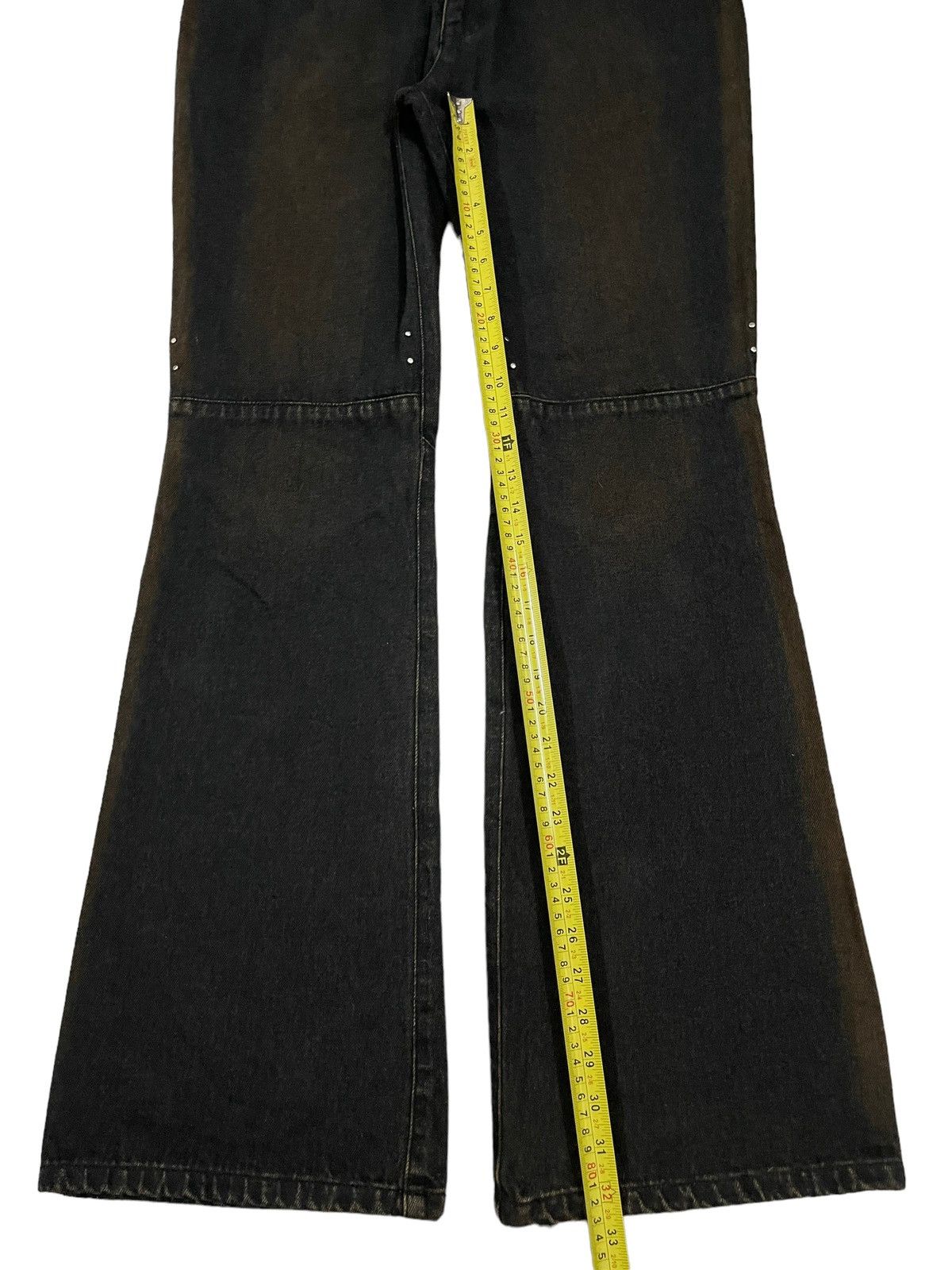 If Six Was Nine Vintage Japanese Brand Faded Wash Style Flare Jeans Size US 31 - 10 Thumbnail