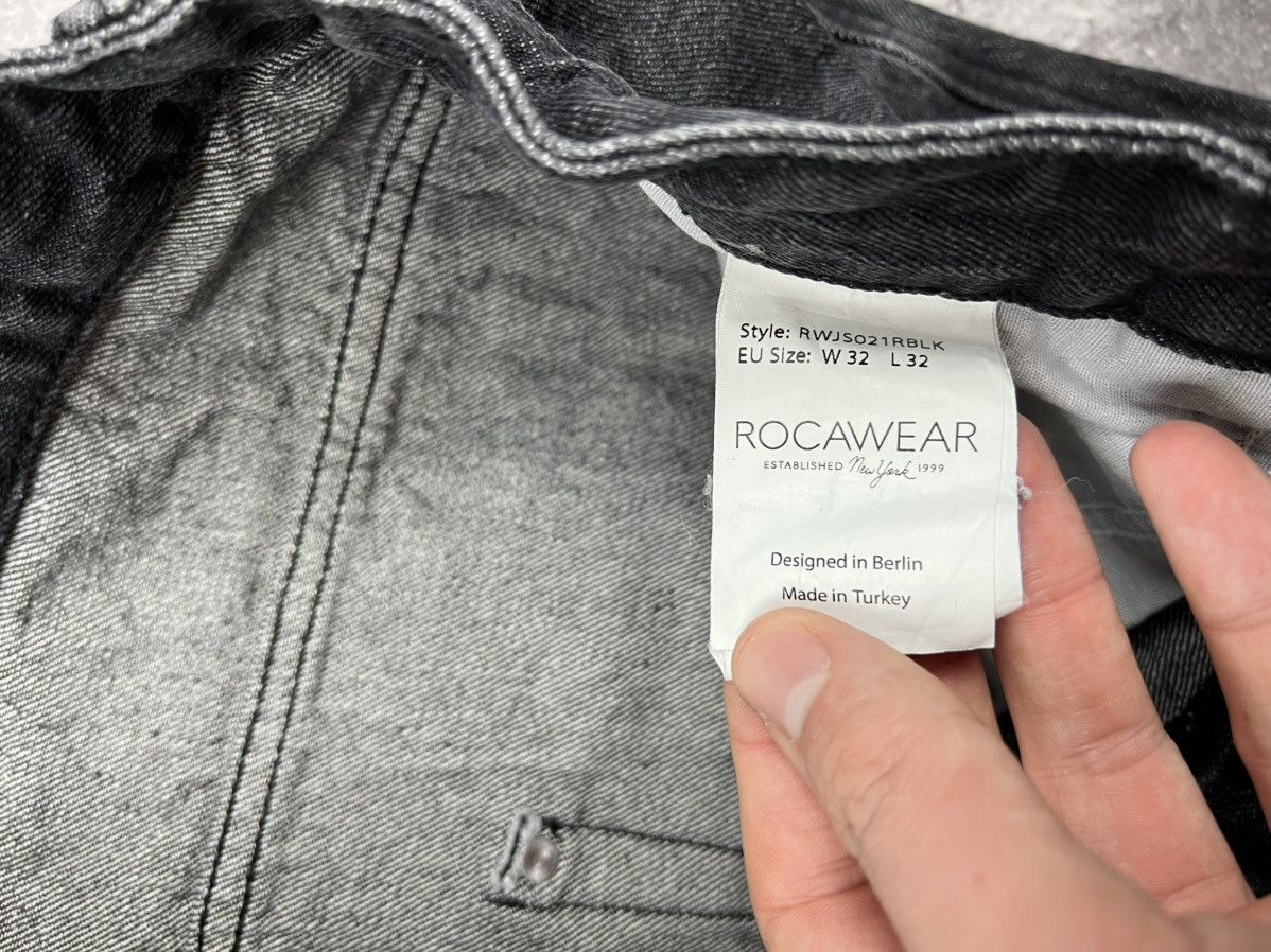 Rocawear Rocawear Mens Black Denim Pants Jeans Size US 32 / EU 48 - 7 Thumbnail