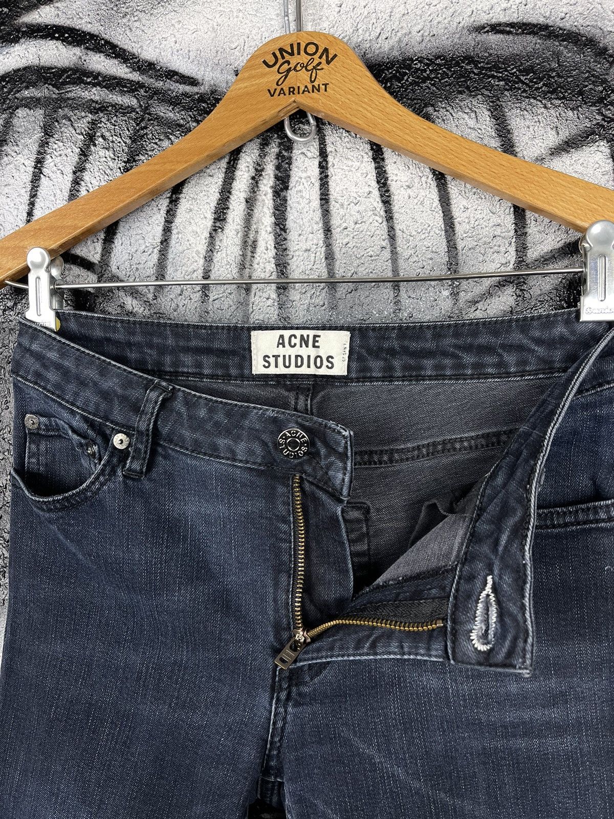 Acne Studios Acne Studios Cropped Distressed Slim Jeans Woman’s Size 26" / US 2 / IT 38 - 7 Thumbnail