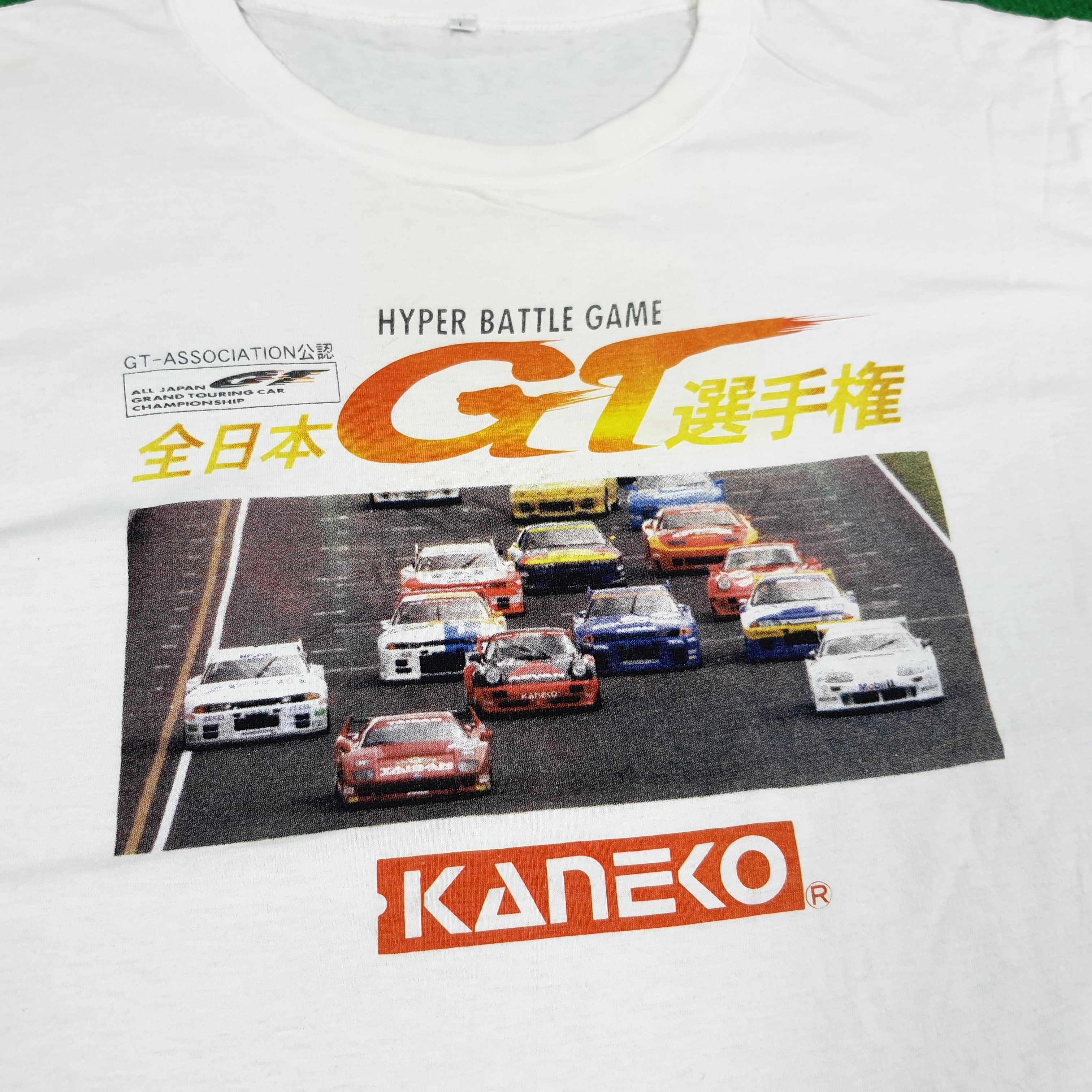 Japanese Brand × Vintage Vintage Japan GT Racing Hyper Battle Kaneko 90s Tshirt Size US M / EU 48-50 / 2 - 2 Thumbnail
