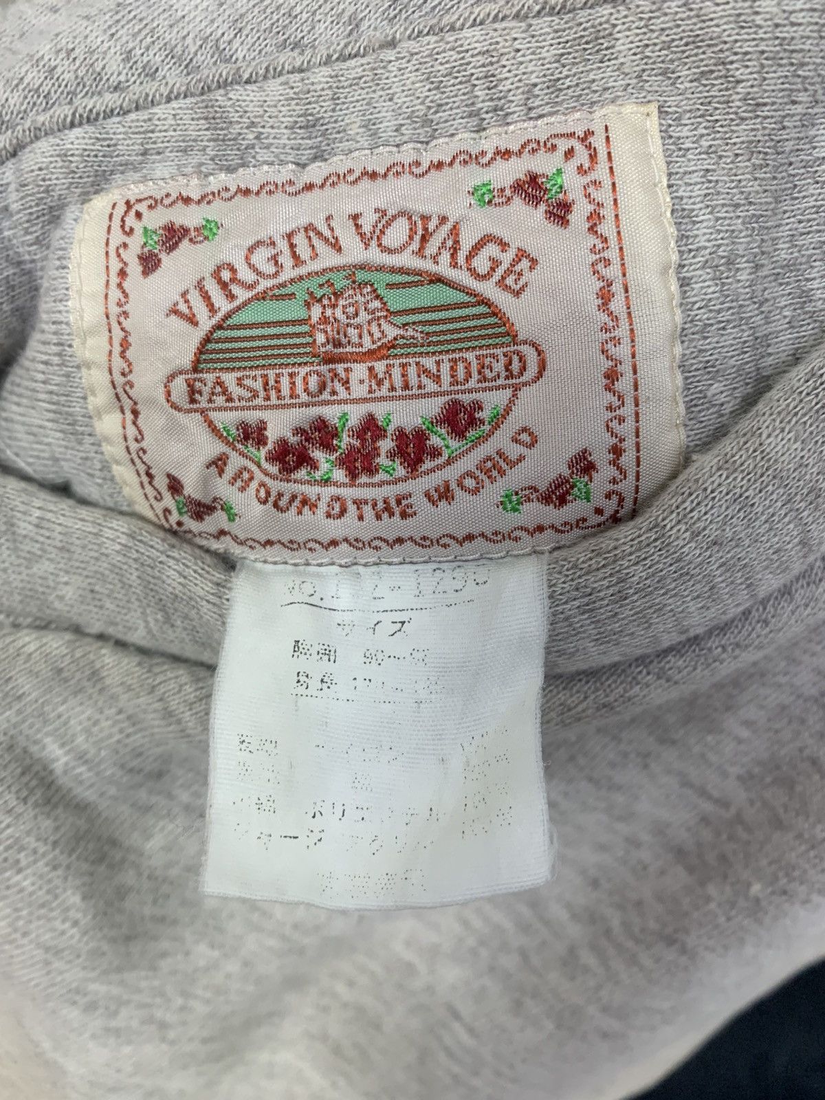 Japanese Brand Vintage virgin Voyage JapaneseBrand StreetWear Bomber Jacket Size US M / EU 48-50 / 2 - 11 Thumbnail