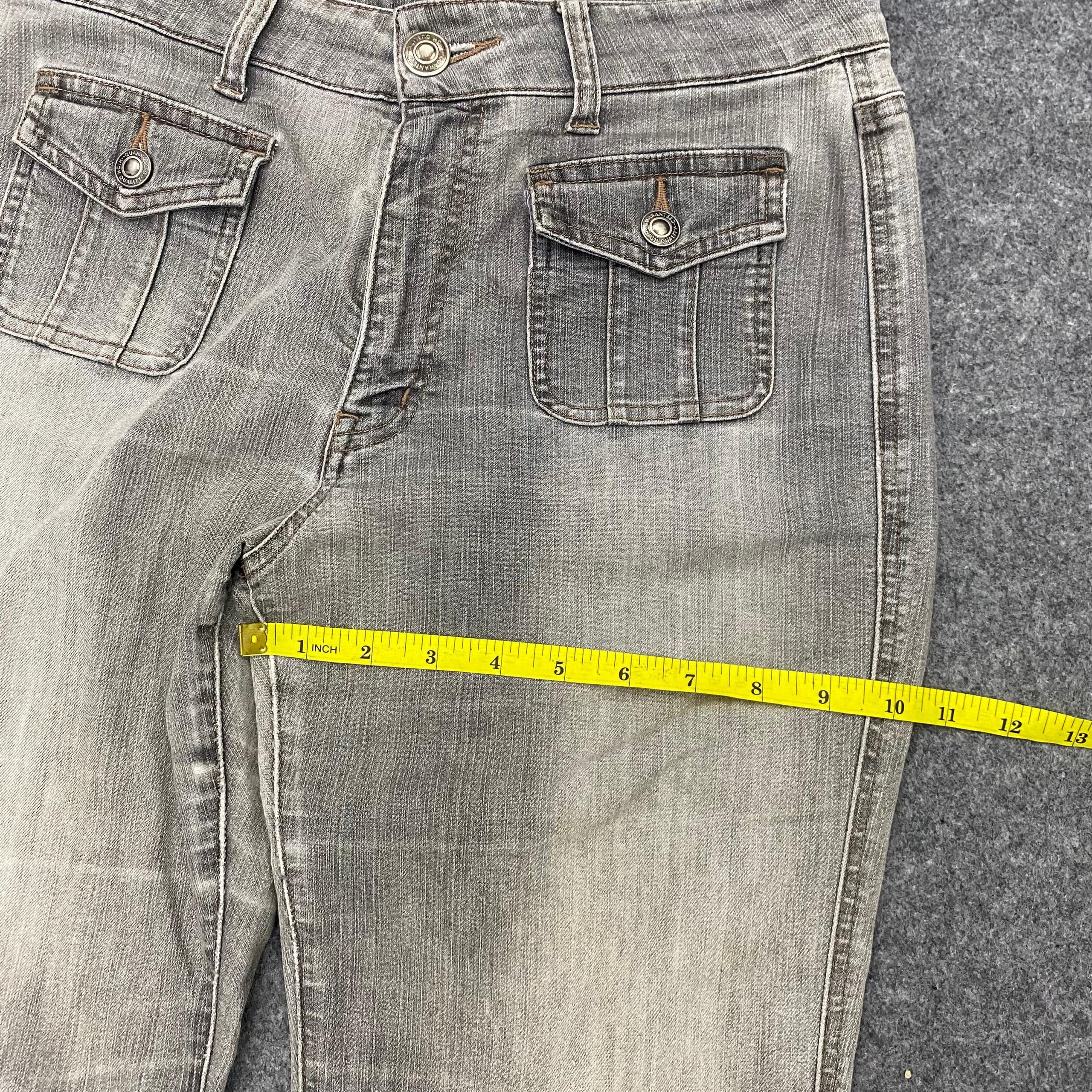 Japanese Brand 💥Flare💥Vintage Japanese Brand Distressed Denim Size 30" / US 8 / IT 44 - 6 Thumbnail