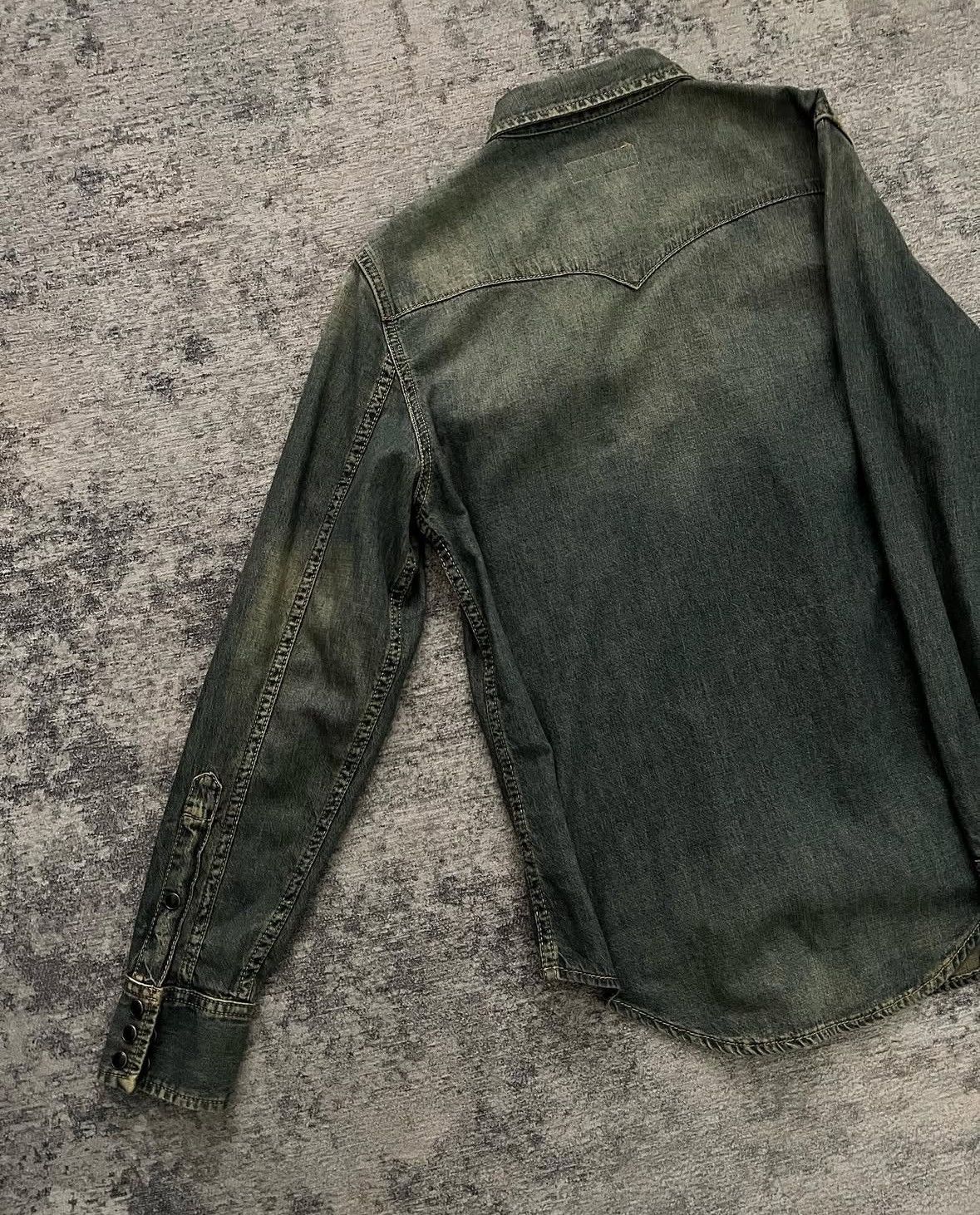 Saint Laurent Paris Saint Laurent Paris Mudwash Shirt Size US S / EU 44-46 / 1 - 3 Thumbnail