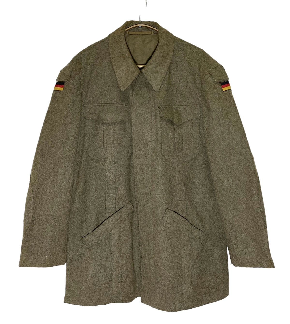 Other OG Vintage 60's HCH. MUERMANN K.G. Military Wool Army Size US L / EU 52-54 / 3 - 1 Thumbnail