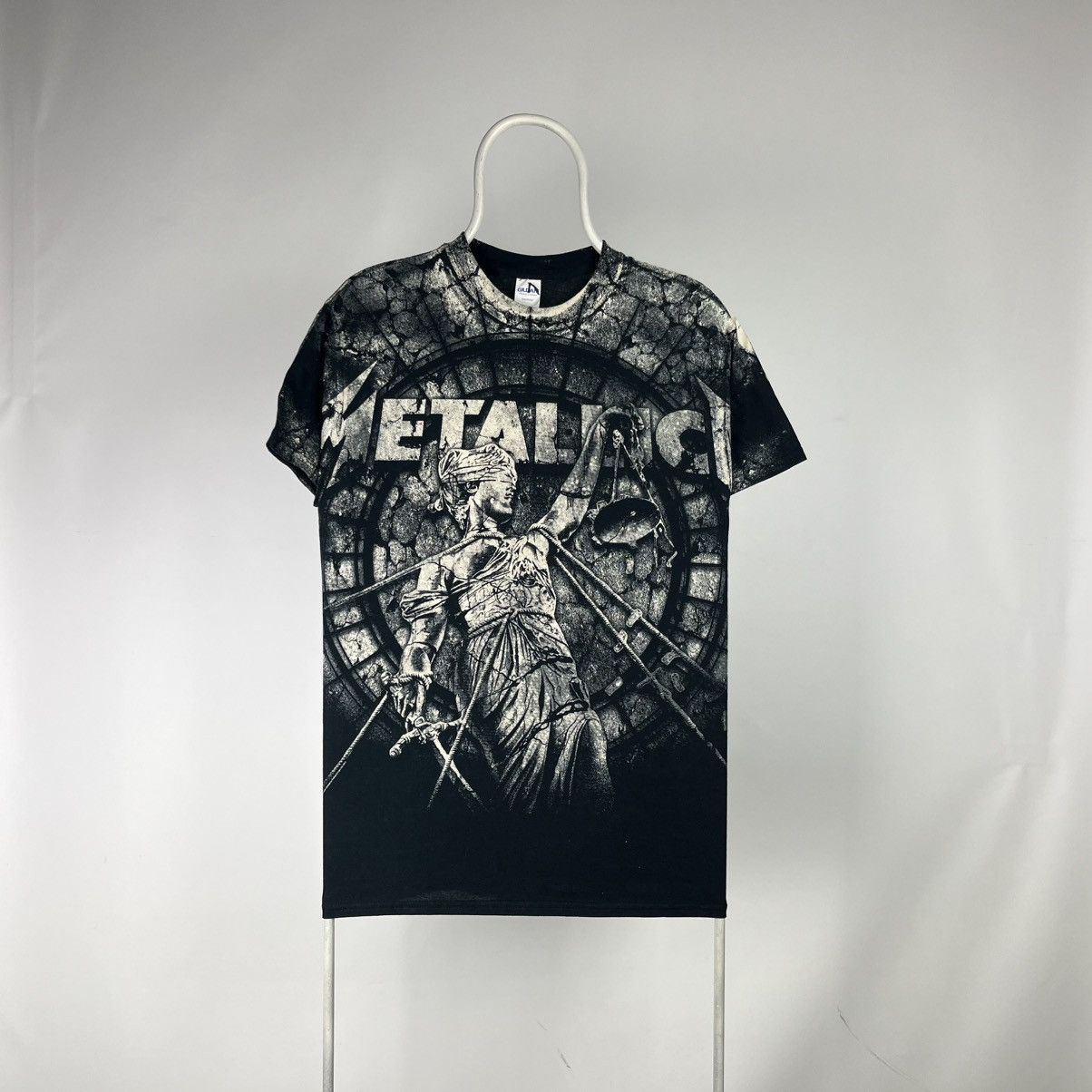 Metallica Metallica Stoned Justice All Over Print Black T-Shirt Size M Size US M / EU 48-50 / 2 - 1 Thumbnail