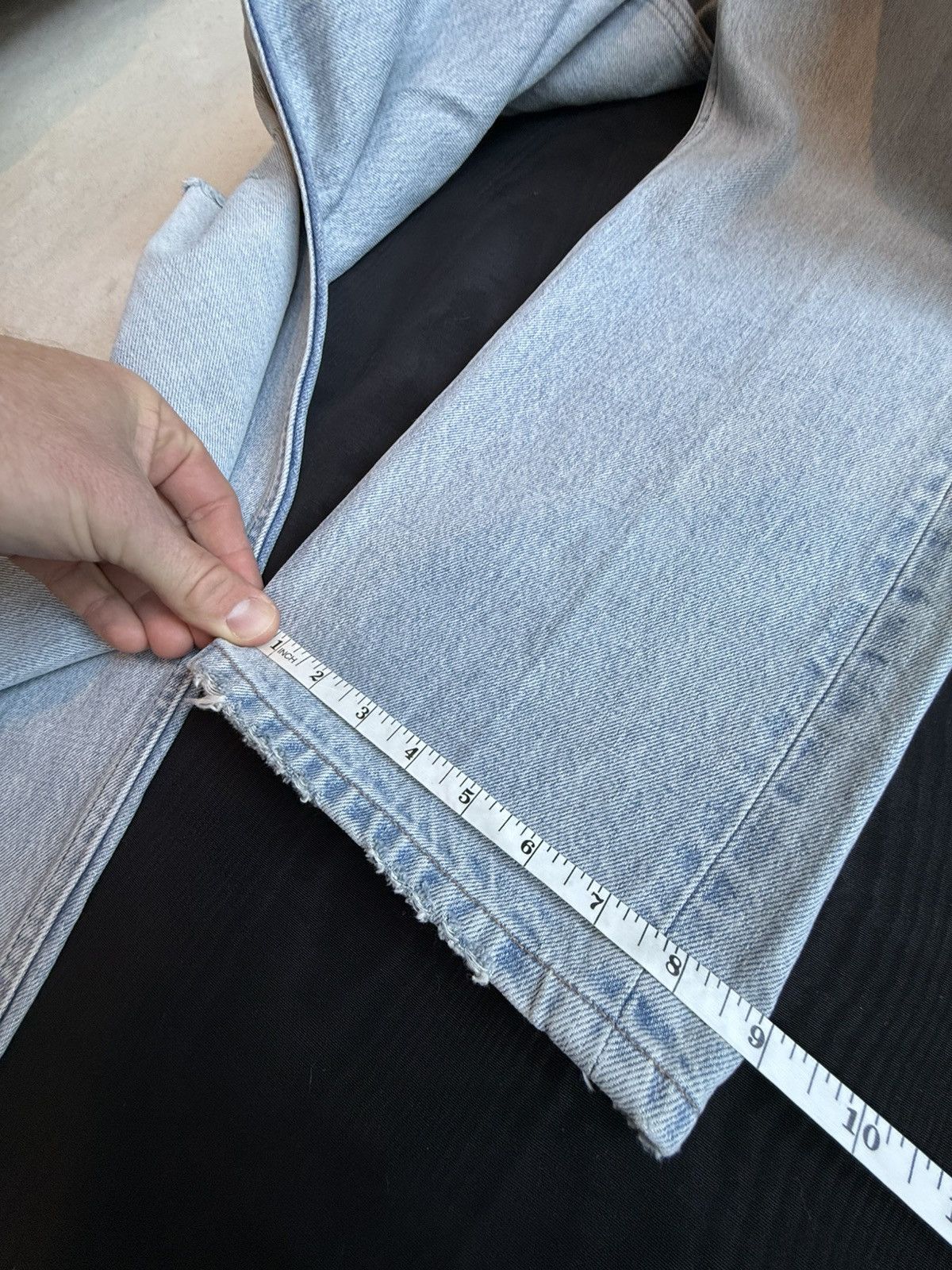 Celine $1.3k SS25 Celine knee rip Wesley jeans breezy point Hedi 30 Size US 30 / EU 46 - 10 Thumbnail
