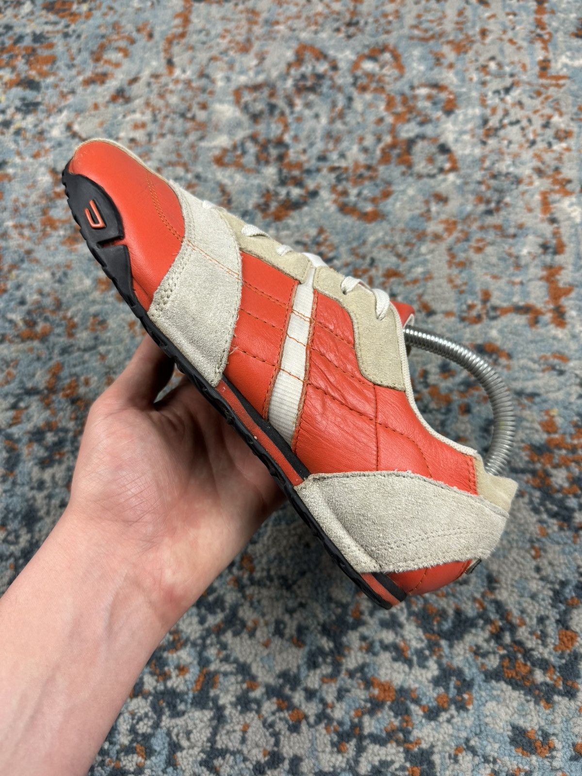 Diesel × Vintage Vintage 2000s Diesel low profile leather suede sneakers Size US 8 / IT 38 - 7 Thumbnail