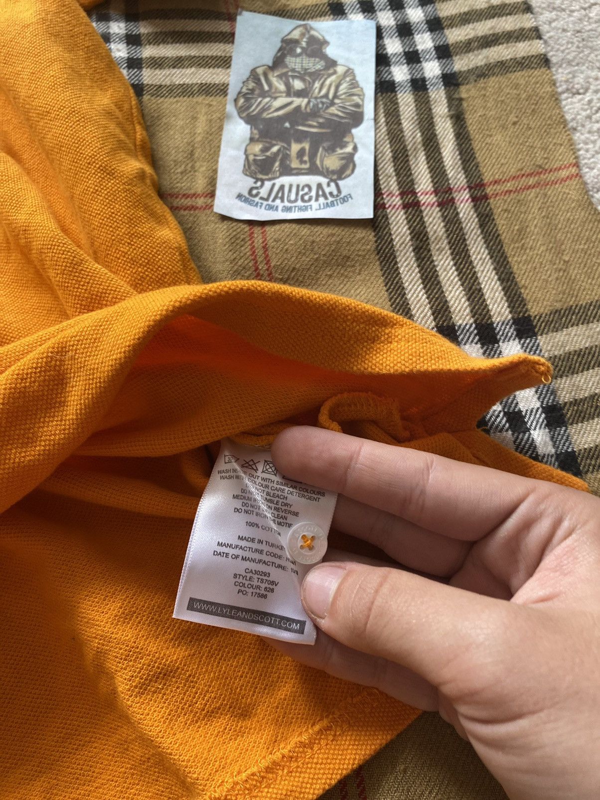 Lyle & Scott T-shirt Lyle Skott Size US XL / EU 56 / 4 - 3 Thumbnail