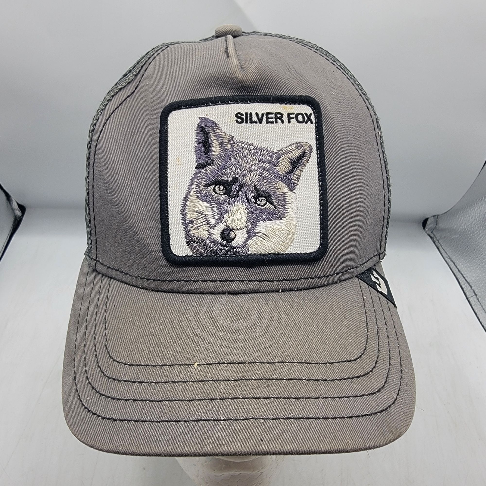 Goorin Bros Silver Fox Adults Gray The Farm Trucker Hat Adju