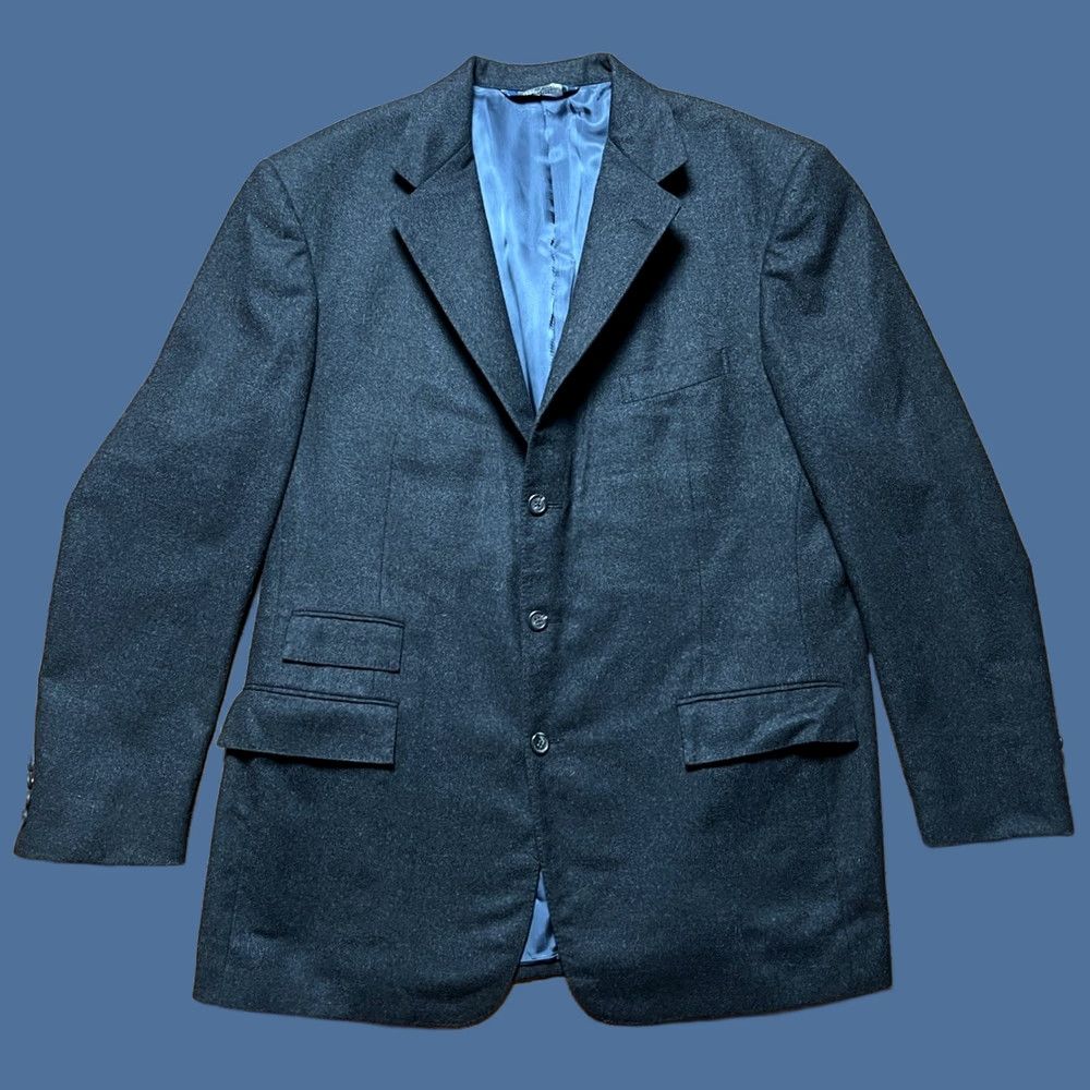 Polo Ralph Lauren VINTAGE Polo Ralph Lauren Blazer Jacket Wool Black Mens 43 Long USA Made Size US XL / EU 56 / 4 - 1 Thumbnail