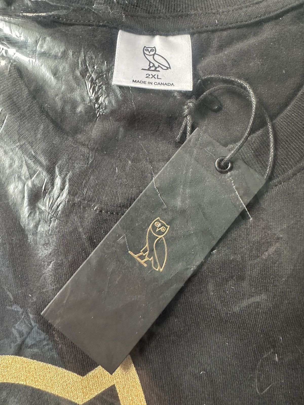 Drake × October's Very Own OVO CANADA FLAG 🇨🇦 OG OWL T-SHIRT TEE BRAND NEW with tags Size US XXL / EU 58 / 5 - 6 Thumbnail