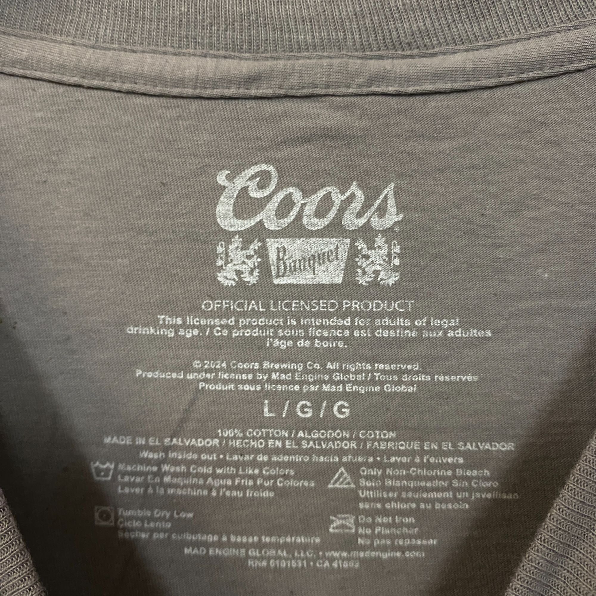 Other Coors Banquet Logo Brewed in Colorado Graphic T-Shirt large Size US L / EU 52-54 / 3 - 4 Thumbnail