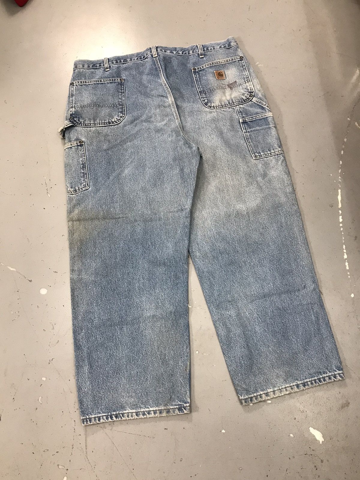 Carhartt × Vintage Vintage Carhartt B73 DST double knee denim Size US 44 / EU 60 - 8 Thumbnail