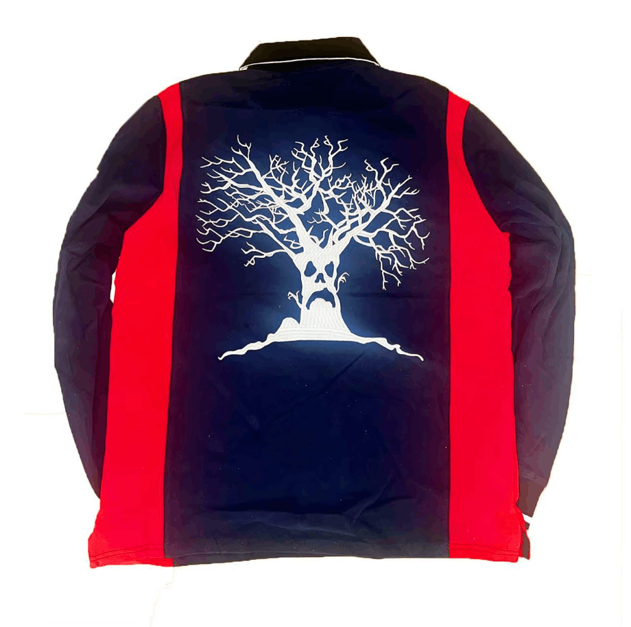 Other Haunted Mound Long Sleeve Polo Size US L / EU 52-54 / 3 - 2 Thumbnail
