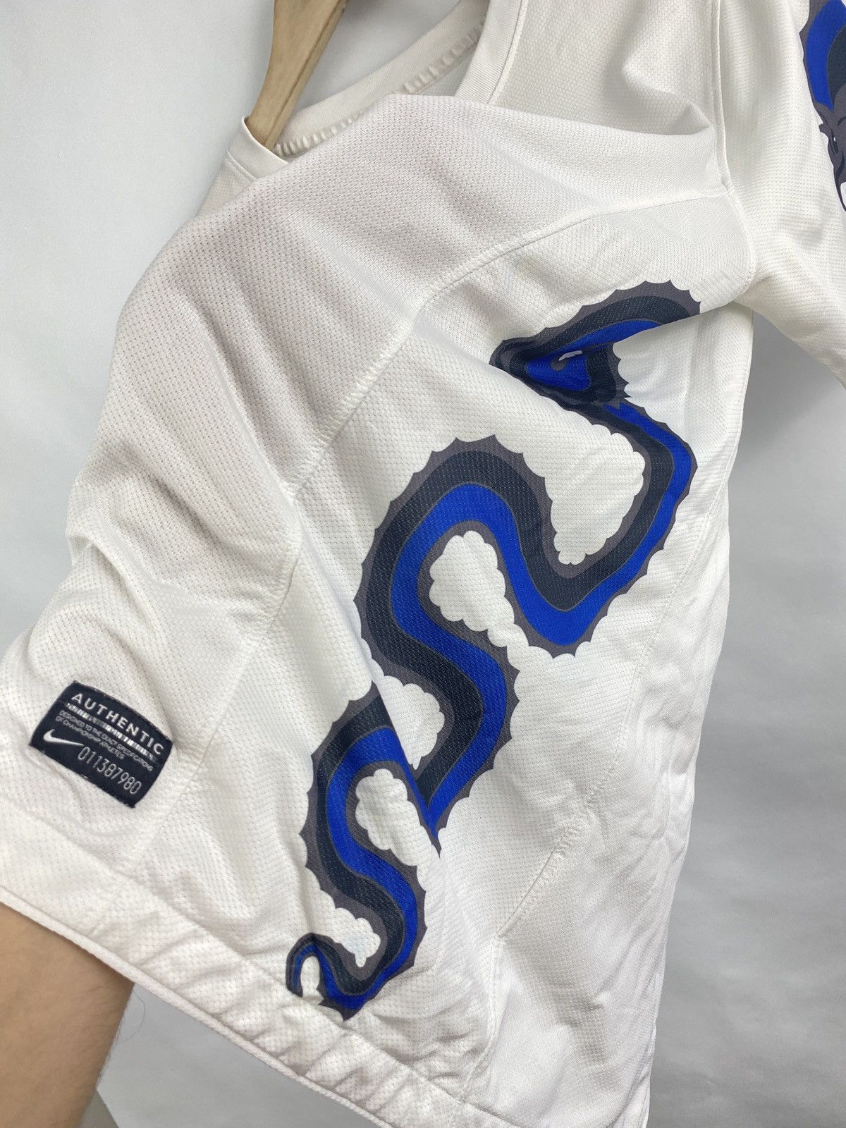 Nike 🇮🇹Vintage Y2K Nike Inter Milan Dragon Soccer Jersey Blokecore Size US S / EU 44-46 / 1 - 8 Thumbnail