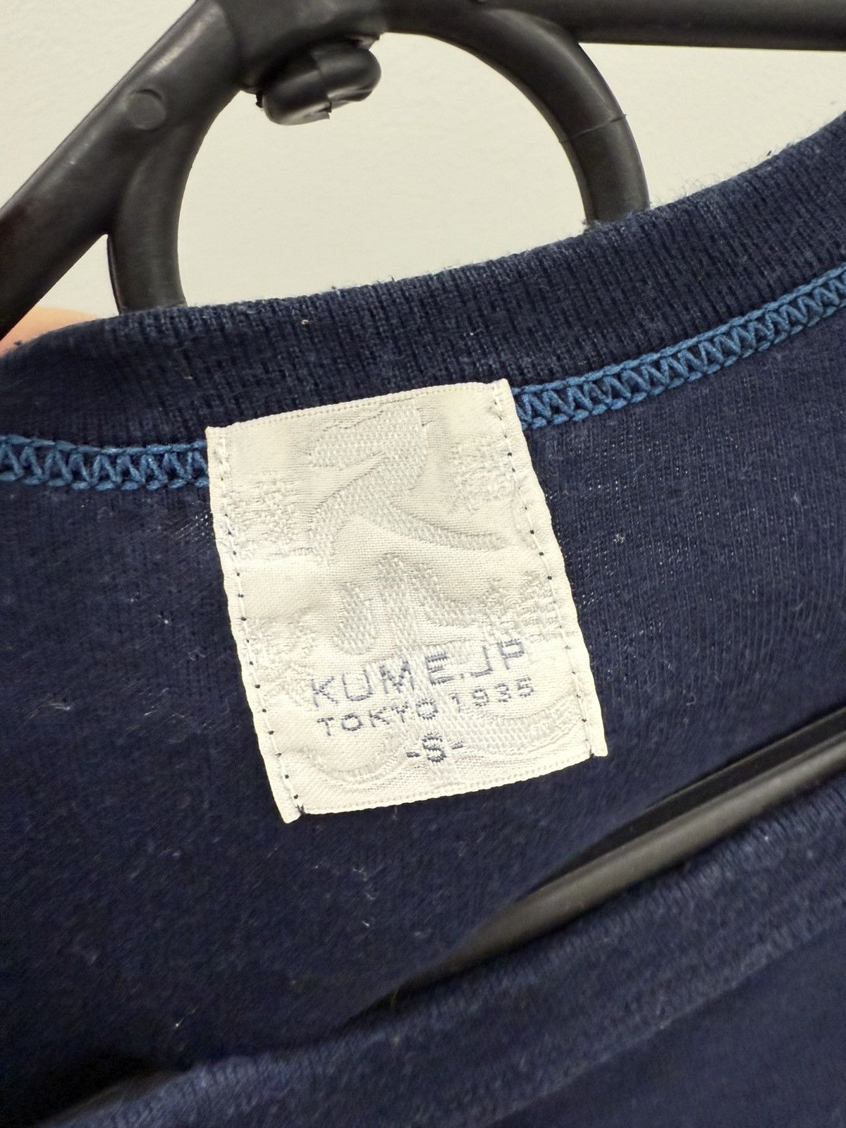 Japanese Brand Vintage Kume JP Tokyo 1935 Hieroglyphs Tee T-shirt Size US S / EU 44-46 / 1 - 3 Thumbnail