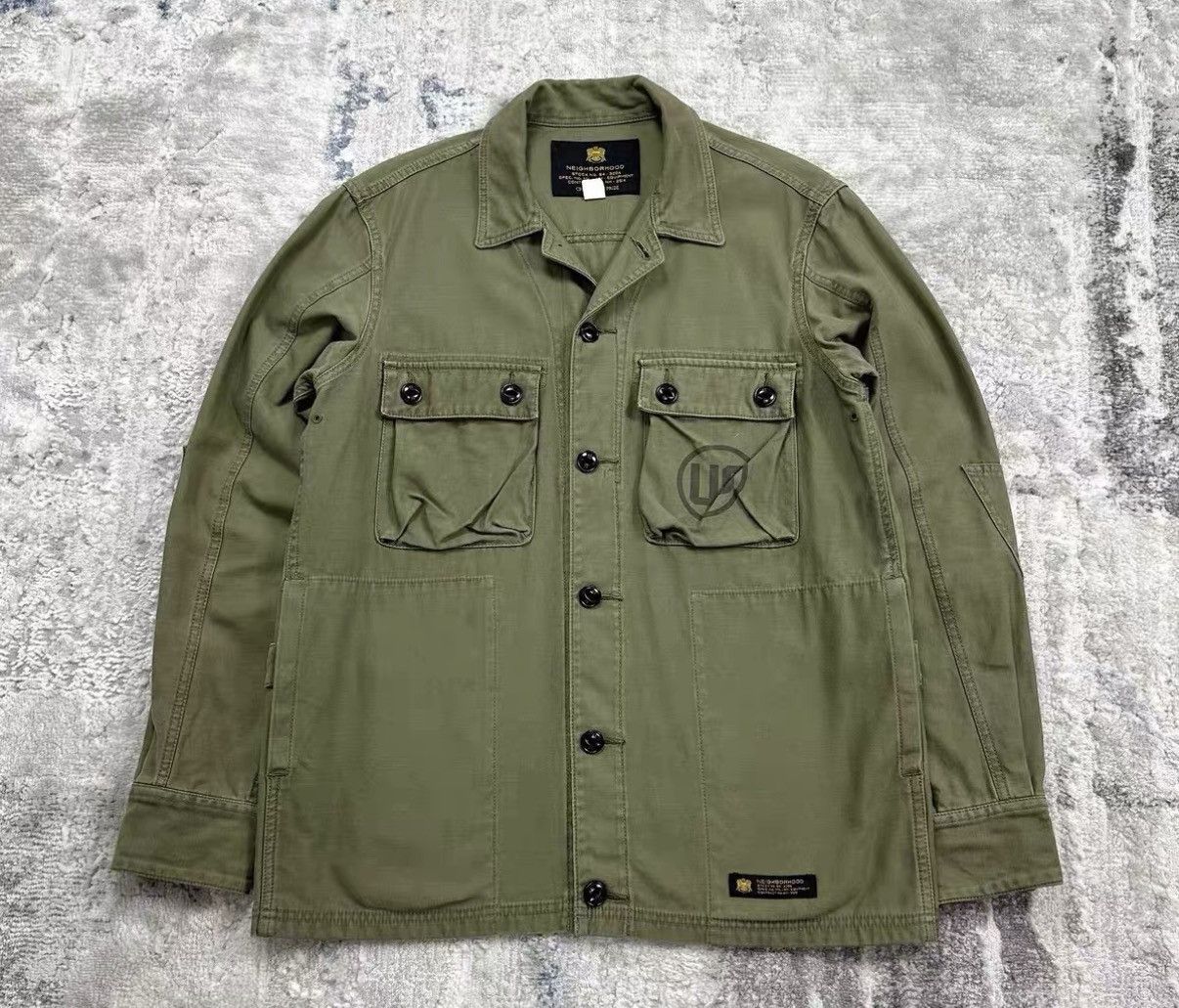 Neighborhood NEIGHBORHOOD BDU / C-SHIRT.LS 15AW Washed Work Jacket J16 Size US M / EU 48-50 / 2 - 1 Thumbnail
