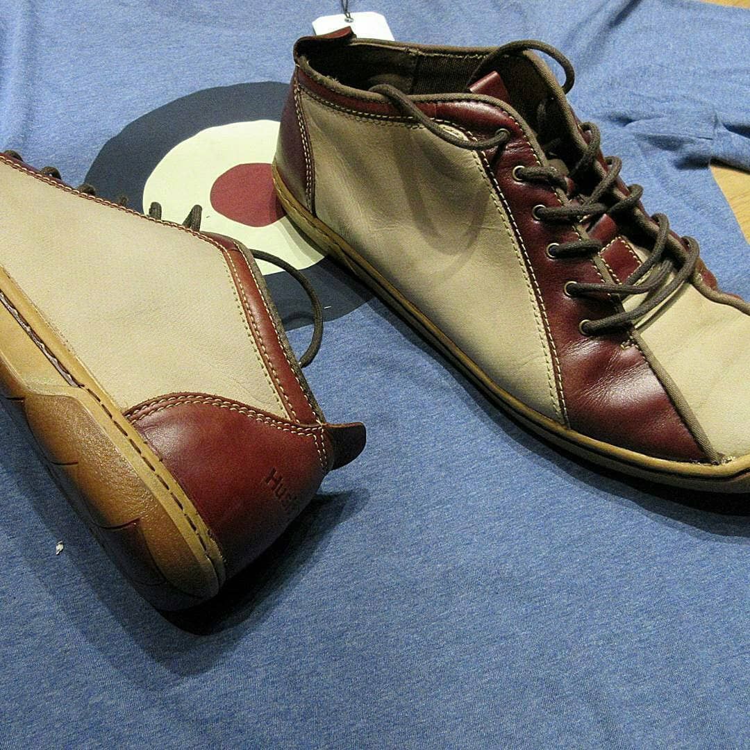 Hush Puppies × Vintage Vintage Hush Puppies Classic Retro Half Boots Canvas Size US 11 / EU 44 - 3 Thumbnail