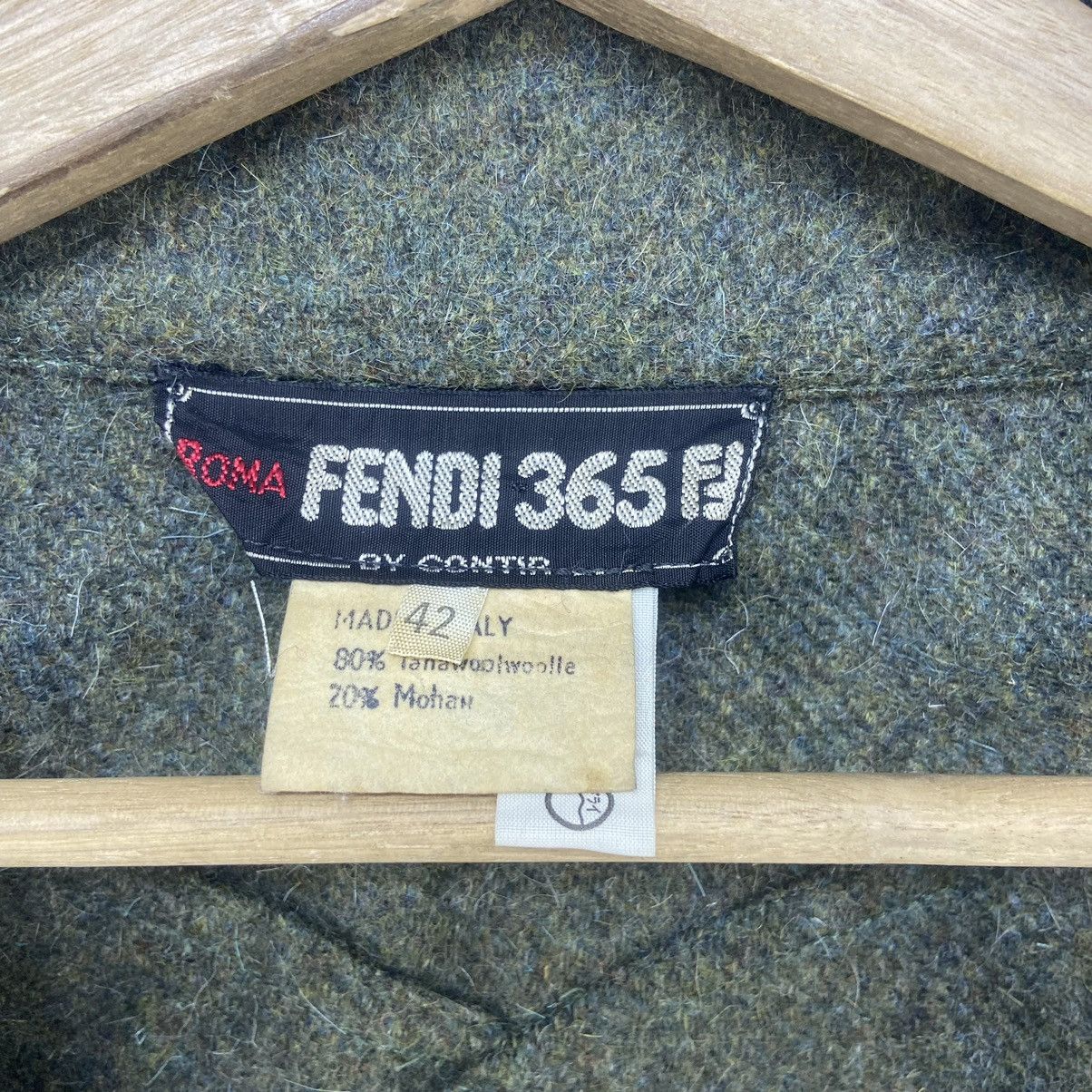 Fendi Vintage Fendi 365 Loose Oversize Mohair Jacket Coat Size M / US 6-8 / IT 42-44 - 19 Thumbnail