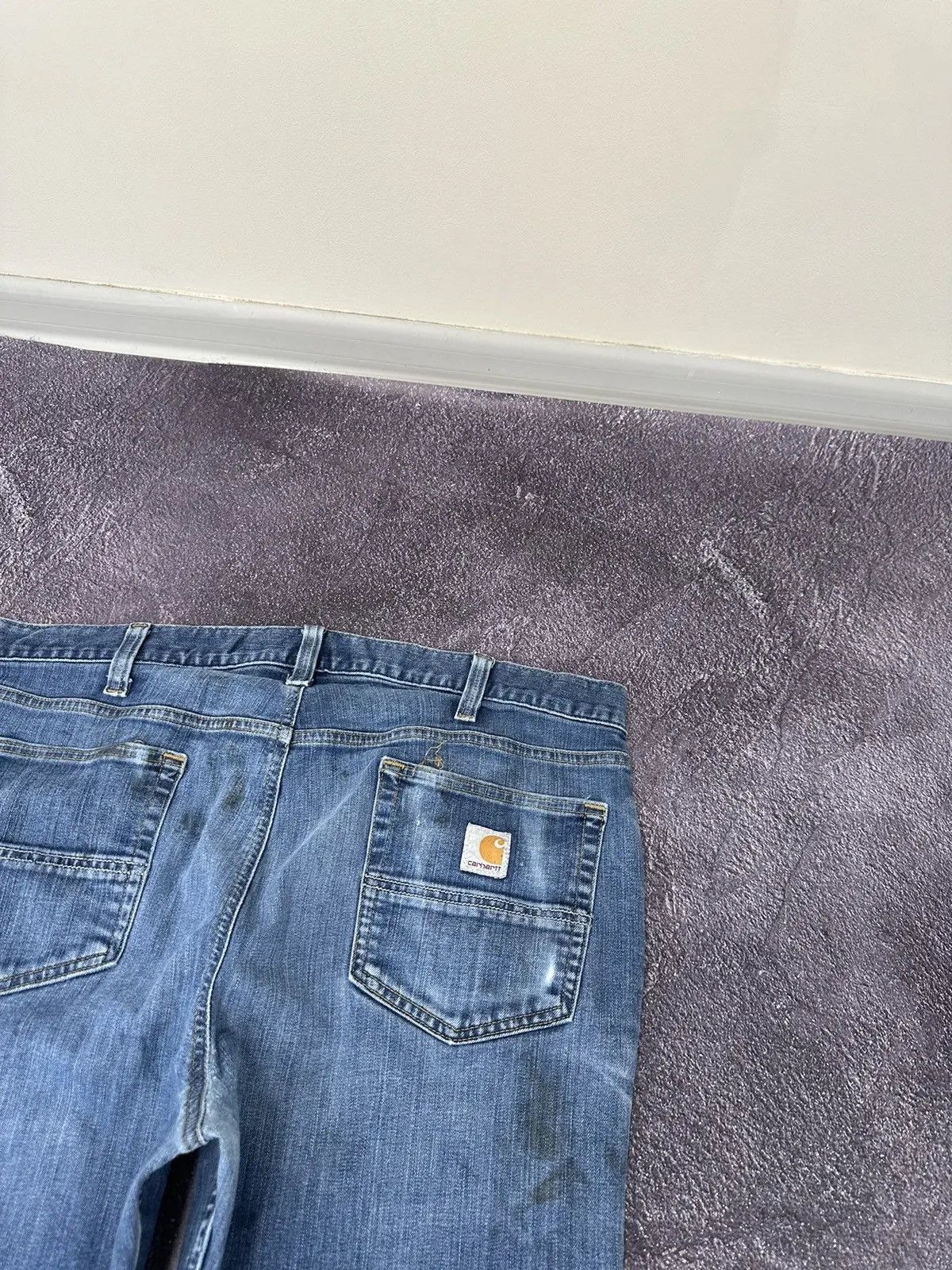 Carhartt × Vintage Vintage Carhartt Relaxed Fit Blue Denim American Hype Jeans Size US 38 / EU 54 - 7 Thumbnail
