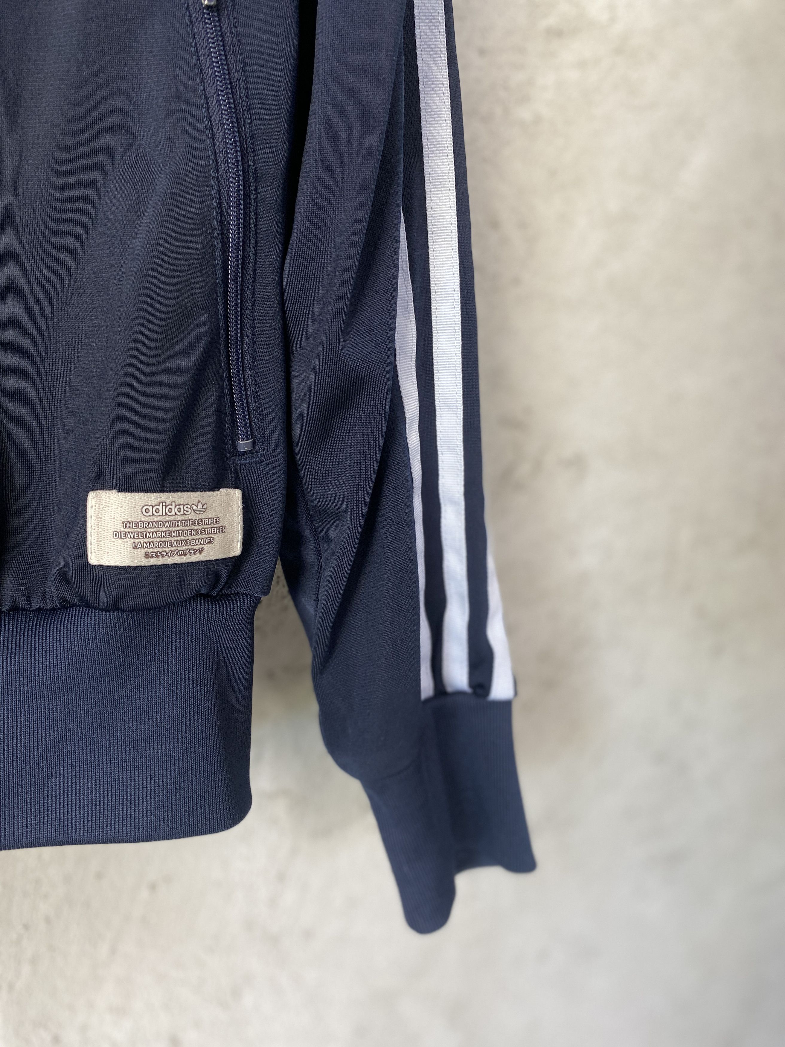 Adidas Adidas zip-up big logo sweatshirt Size US M / EU 48-50 / 2 - 3 Thumbnail