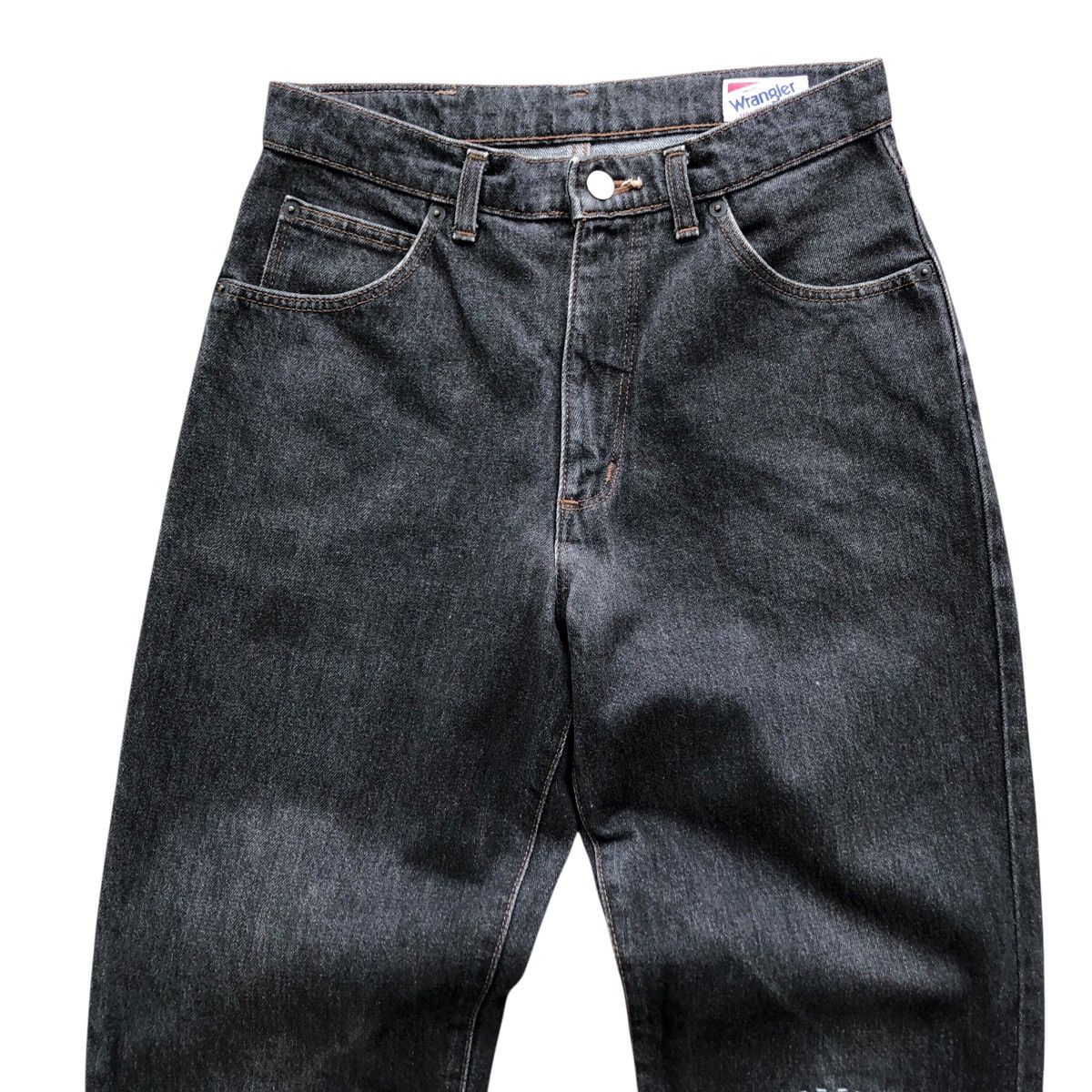 Tornado Mart 2000s japanese WRANGLER reworked denim jeans Size US 28 / EU 44 - 3 Thumbnail